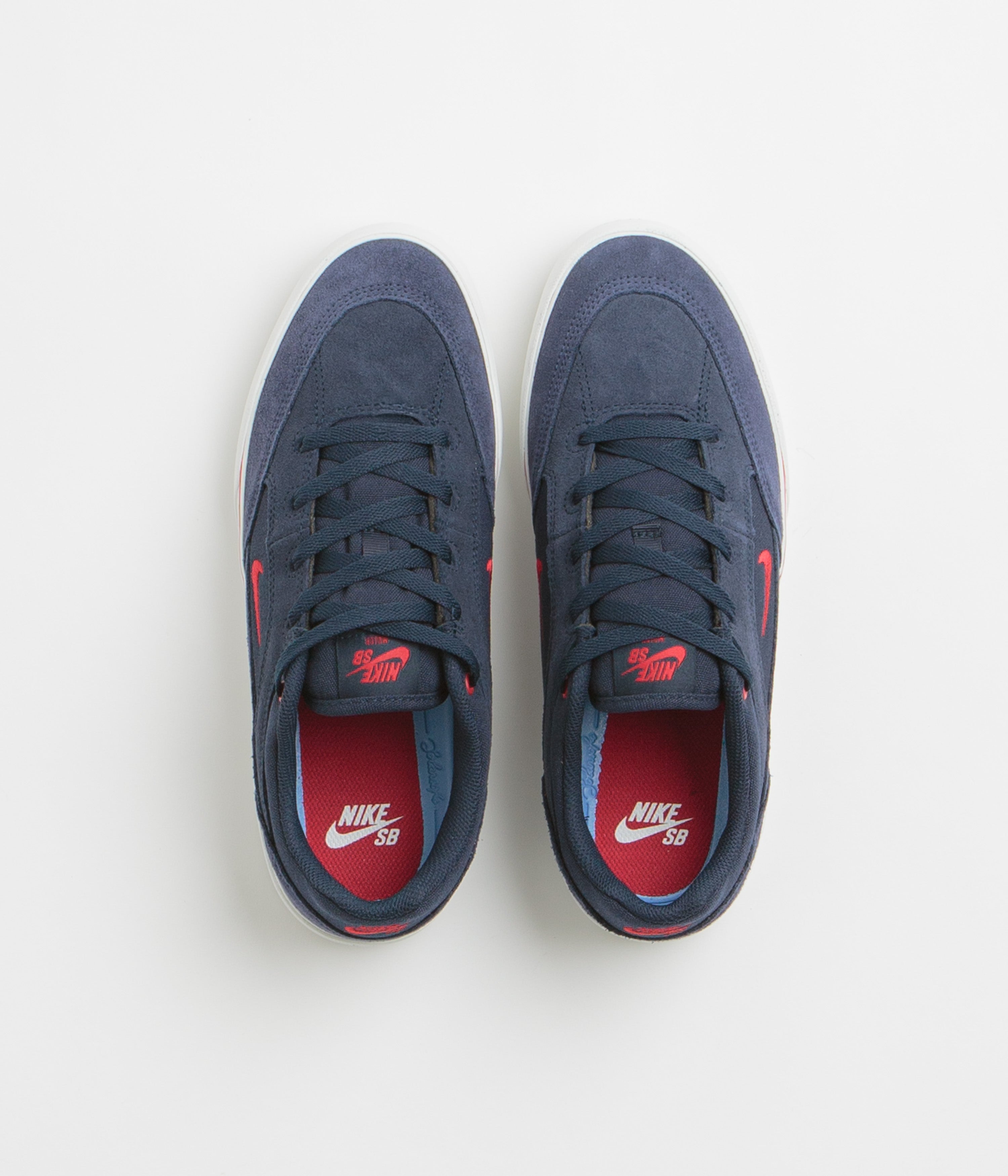 Nike SB Malor Shoes - Obsidian / Gym Red - Midnight Navy