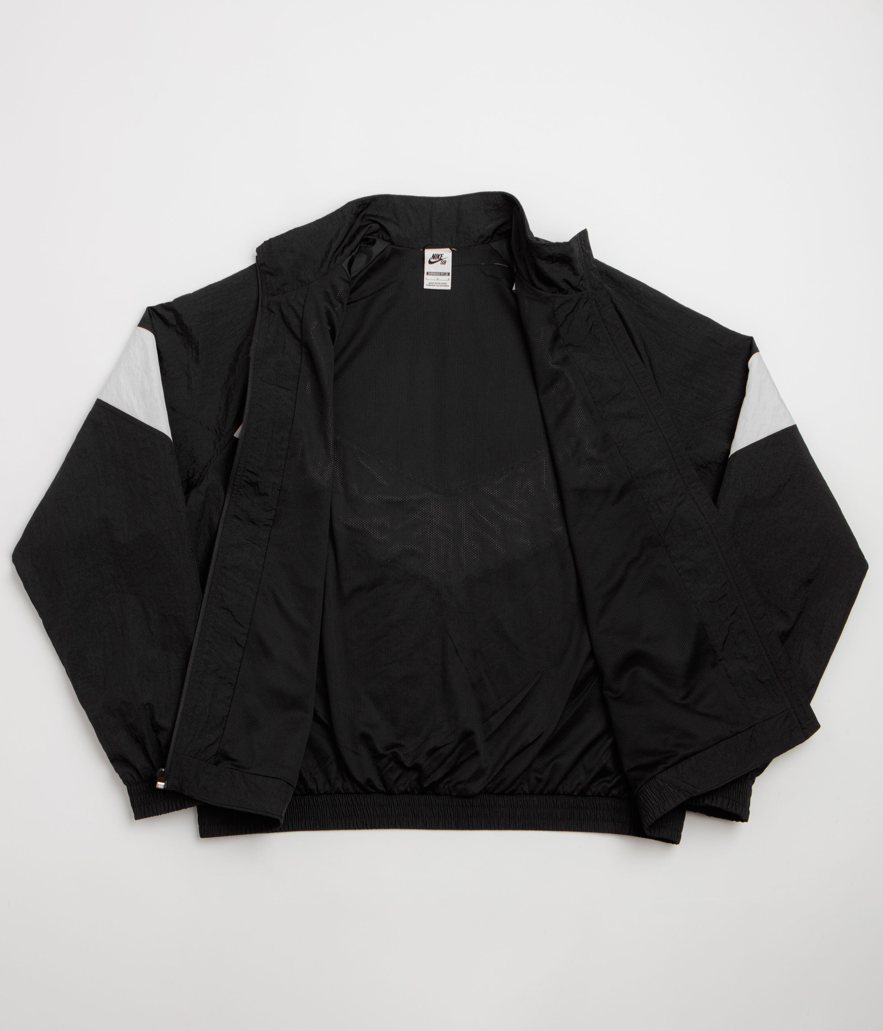 Nike SB Pavan Track Jacket - Black / Black / White / White