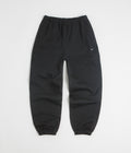Nike Solo Swoosh Cuffed Sweatpants - Black / Black / White