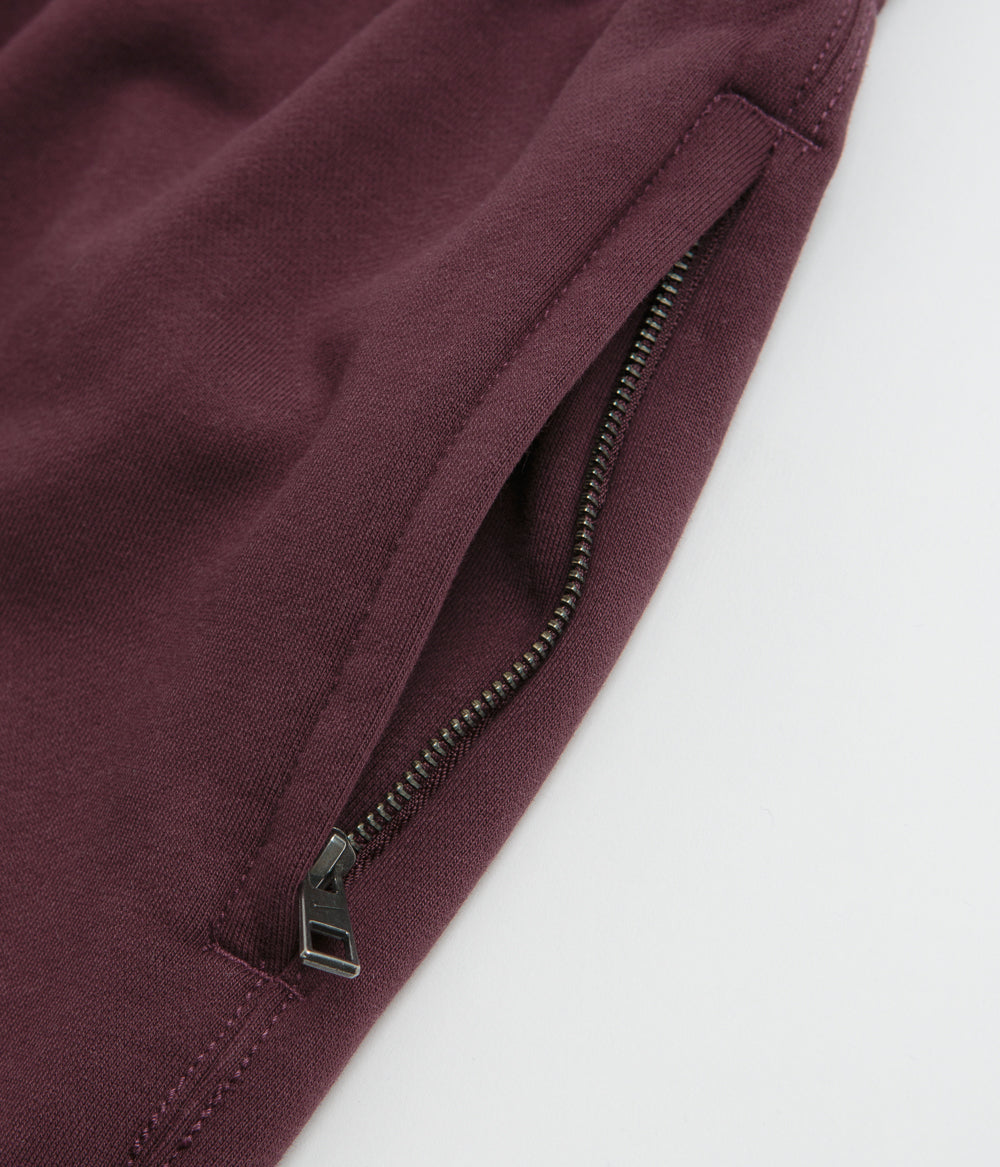 Nike Solo Swoosh Cuffed Sweatpants - Burgundy Crush / Burgundy Crush / White