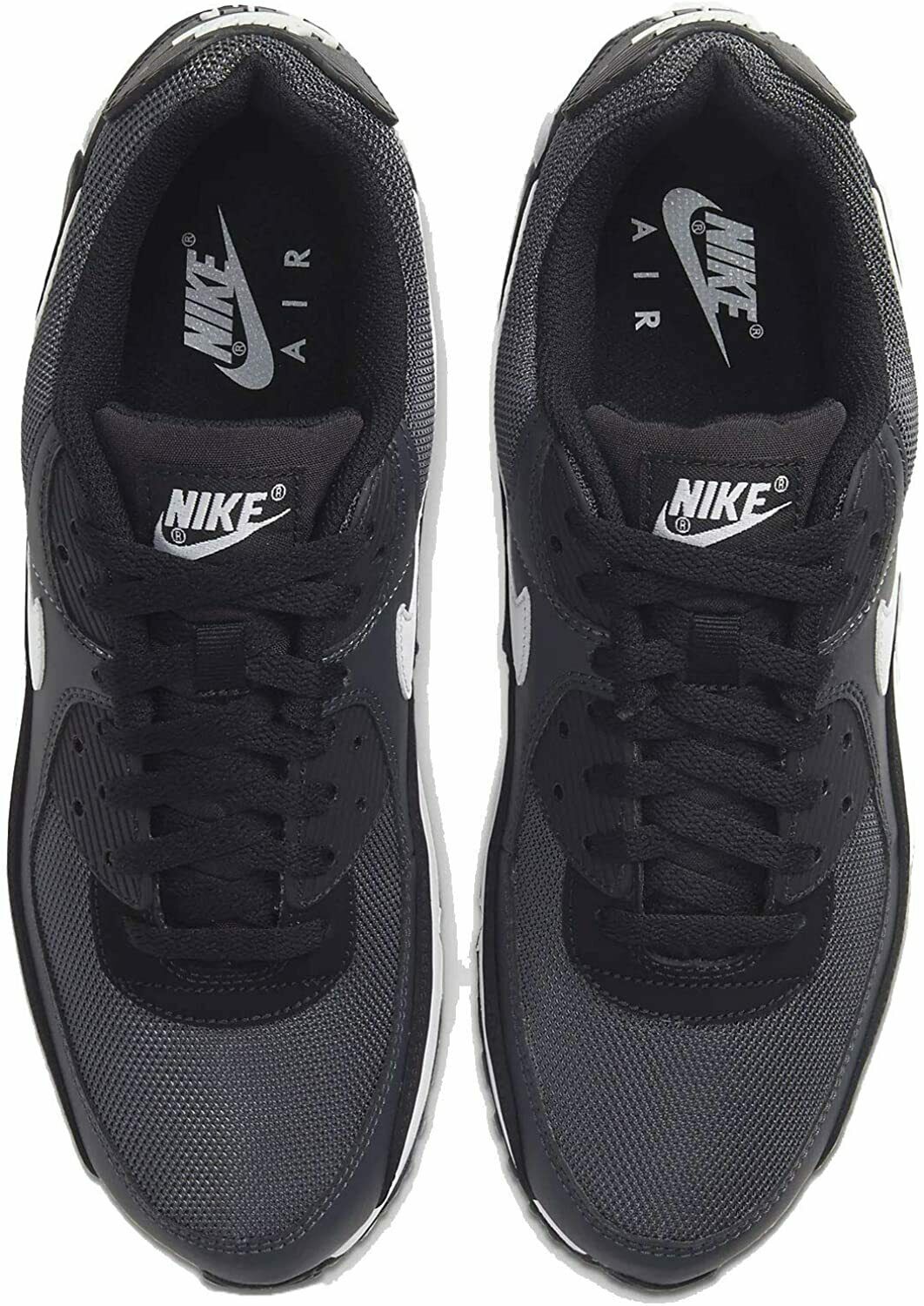 Men's Nike Air Max 90 Iron Grey/White-Dark Smoke Grey (CN8490 002)