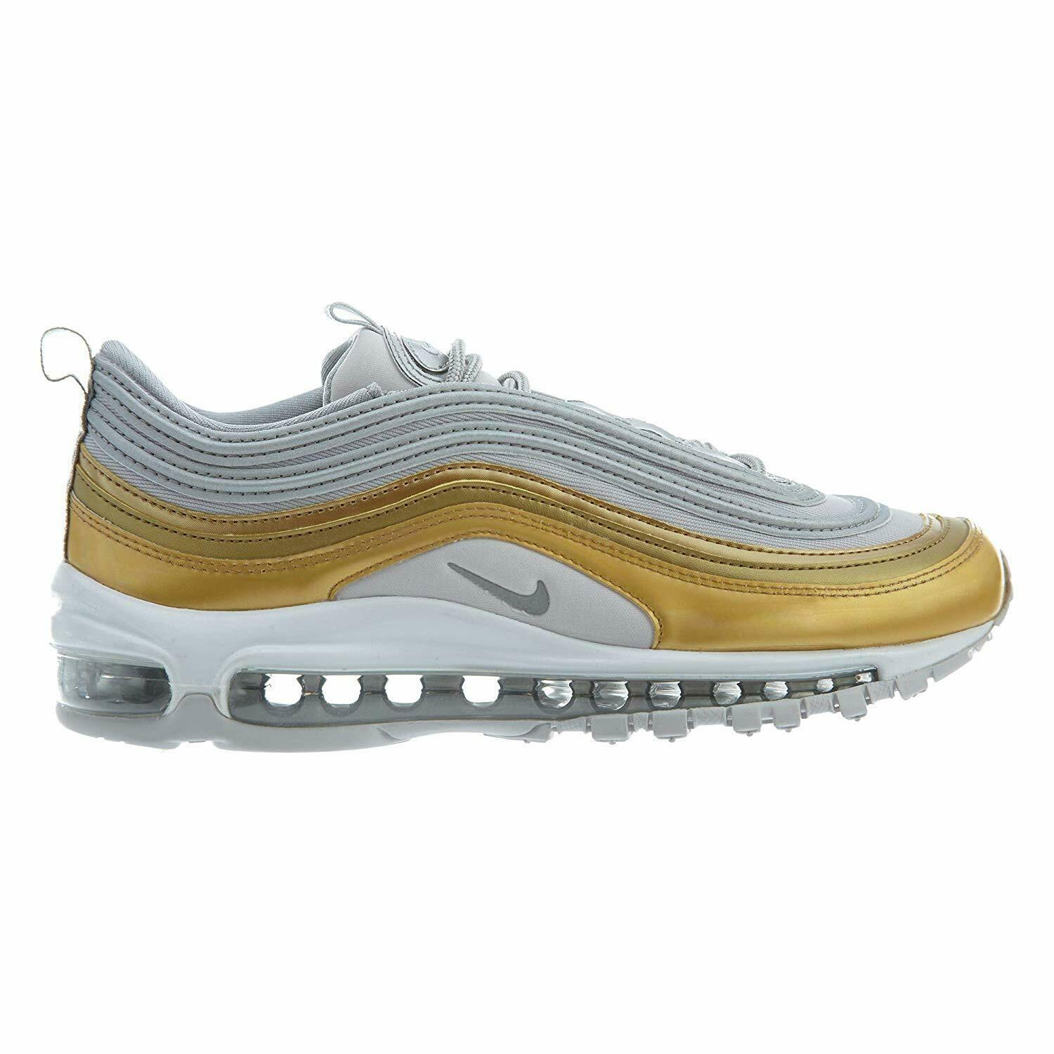 Women's Nike Air Max 97 "Gold Pack" Vast Gry/Metllic Slvr (AQ4137 001)