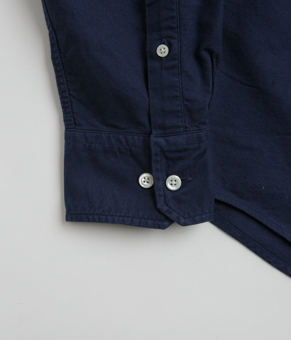 Norse Projects Algot Relaxed Overdyed Oxford Shirt - Workwear Blue