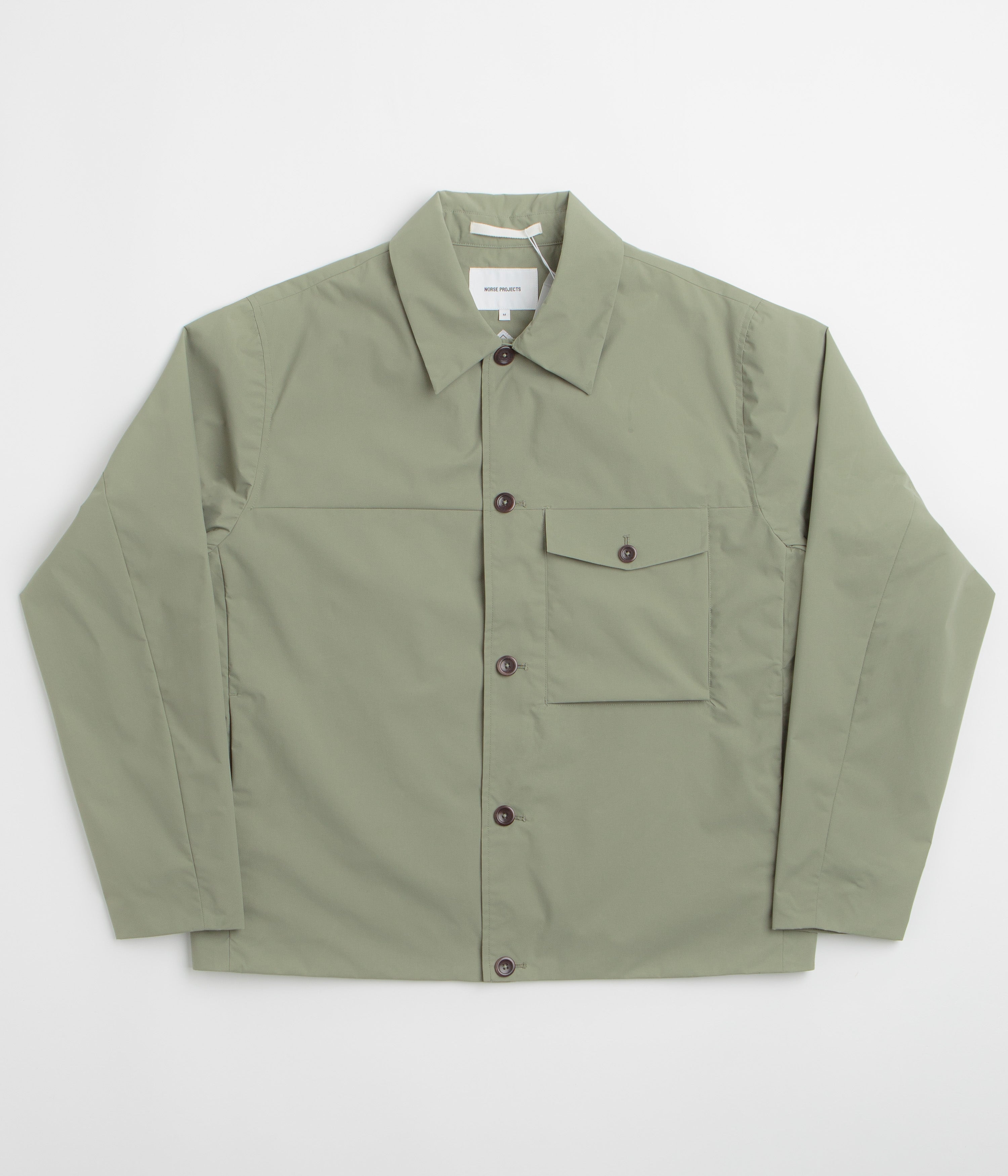 Norse Projects Arresskov Windstopper Overshirt - Vetiver