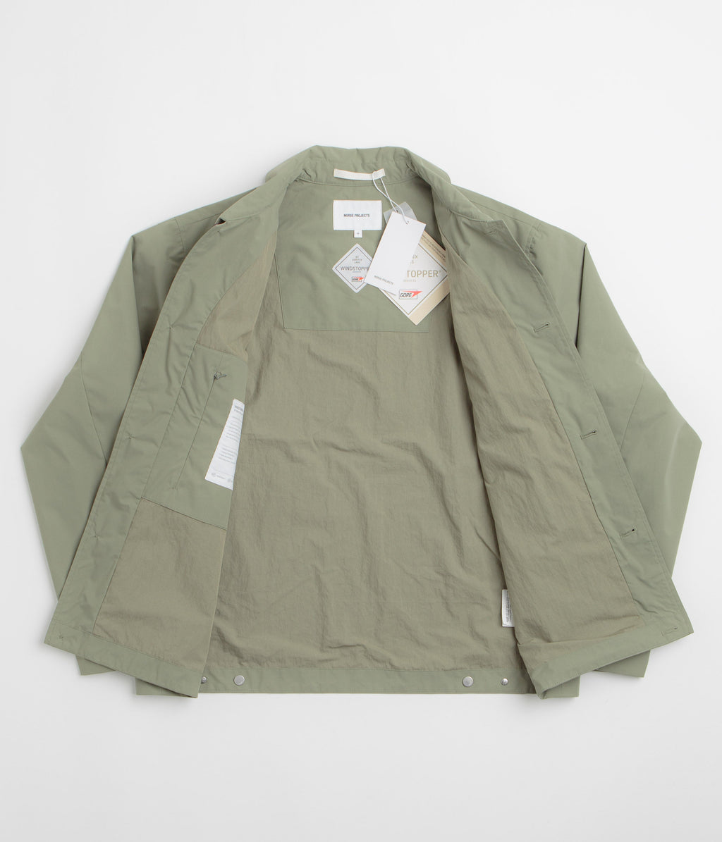 Norse Projects Arresskov Windstopper Overshirt - Vetiver