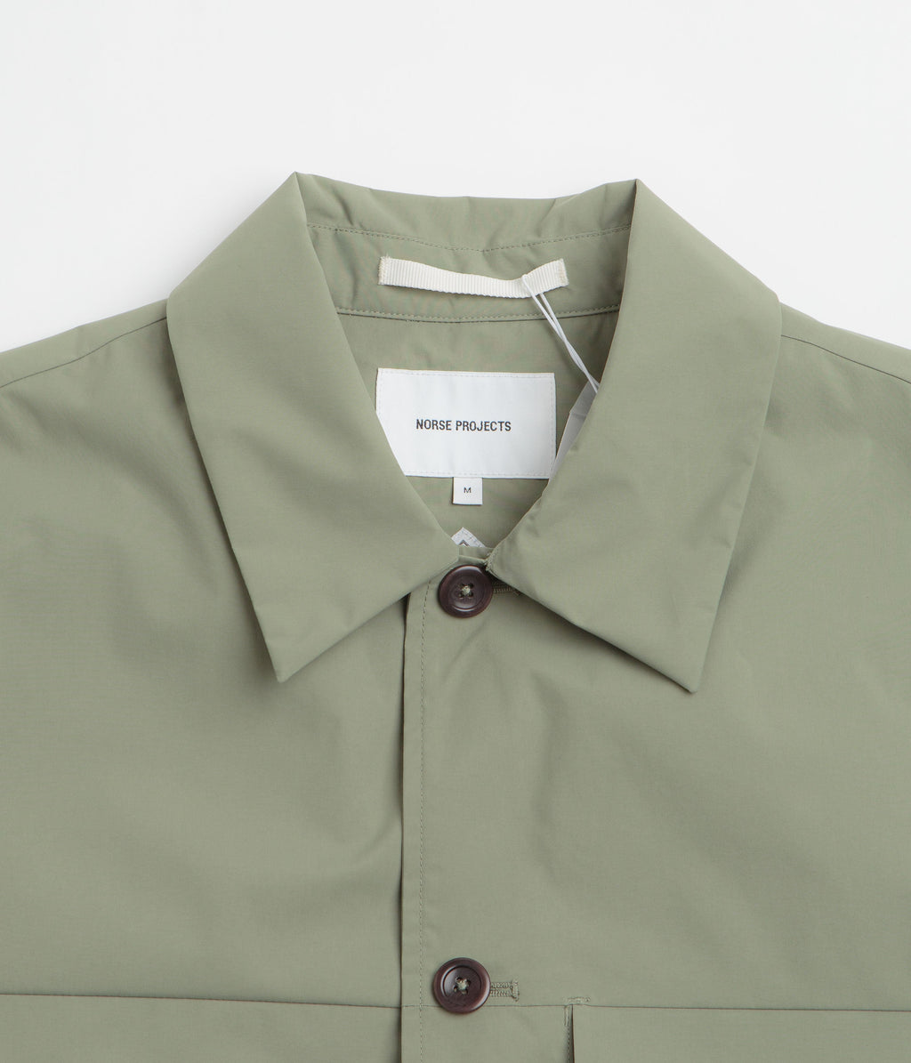 Norse Projects Arresskov Windstopper Overshirt - Vetiver