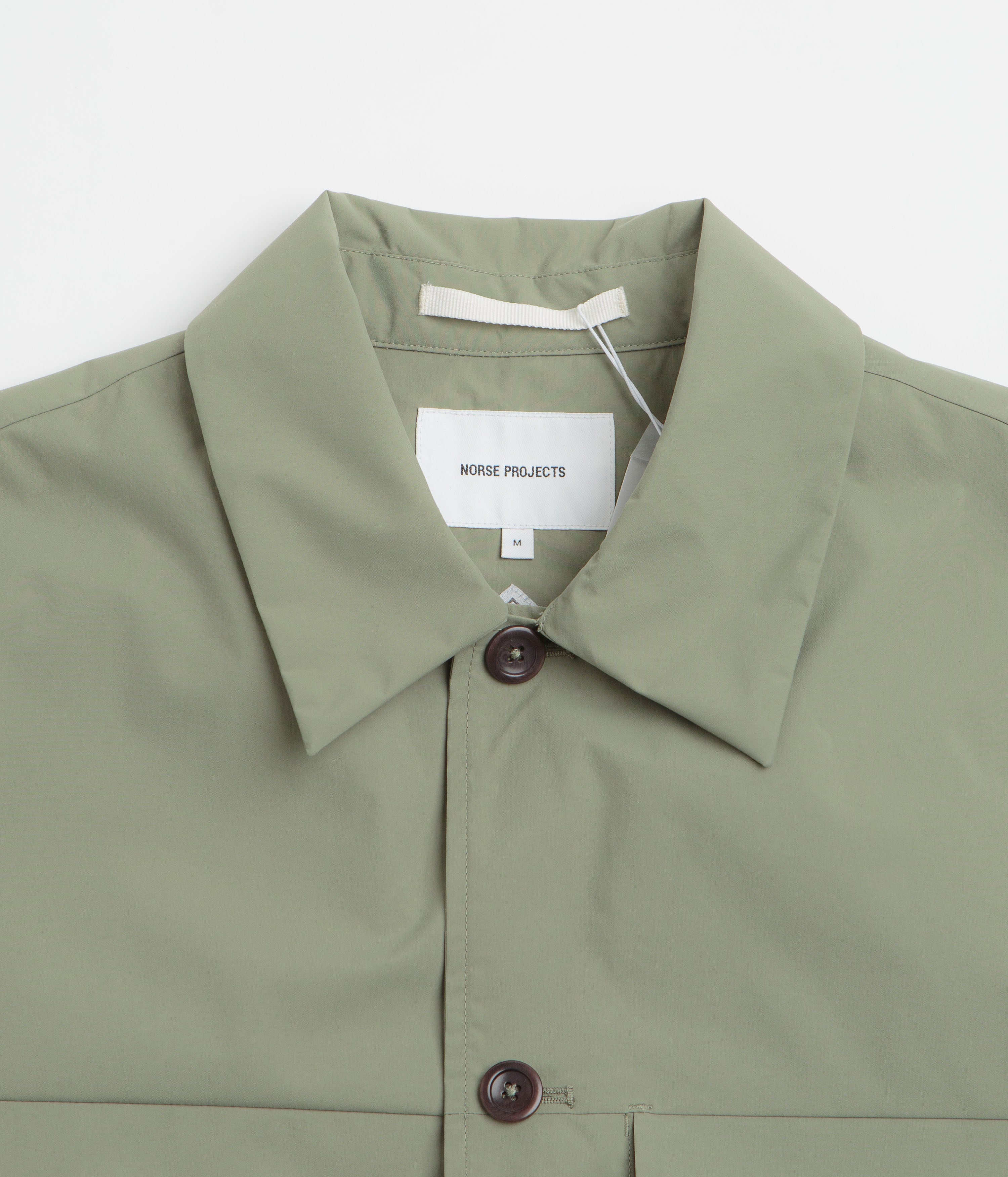 Norse Projects Arresskov Windstopper Overshirt - Vetiver