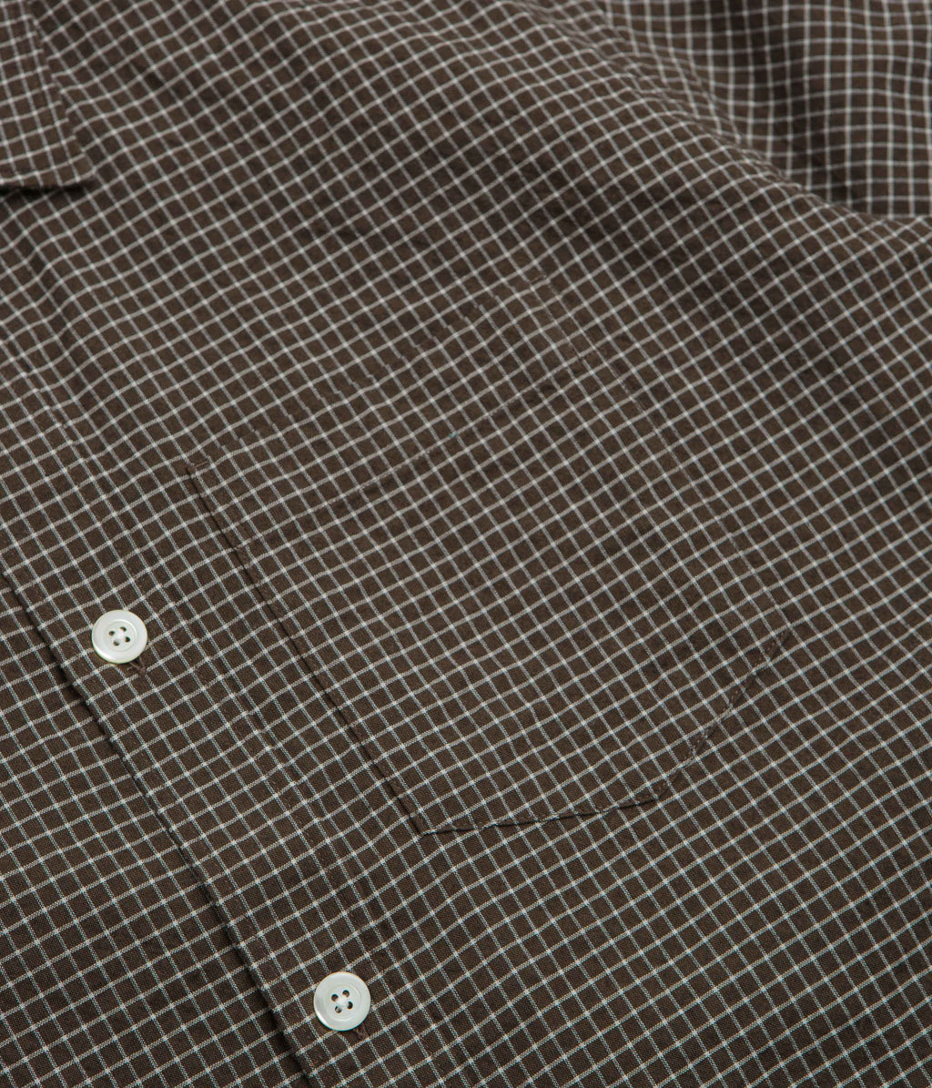 Norse Projects Espevik Short Sleeve Shirt - Taupe