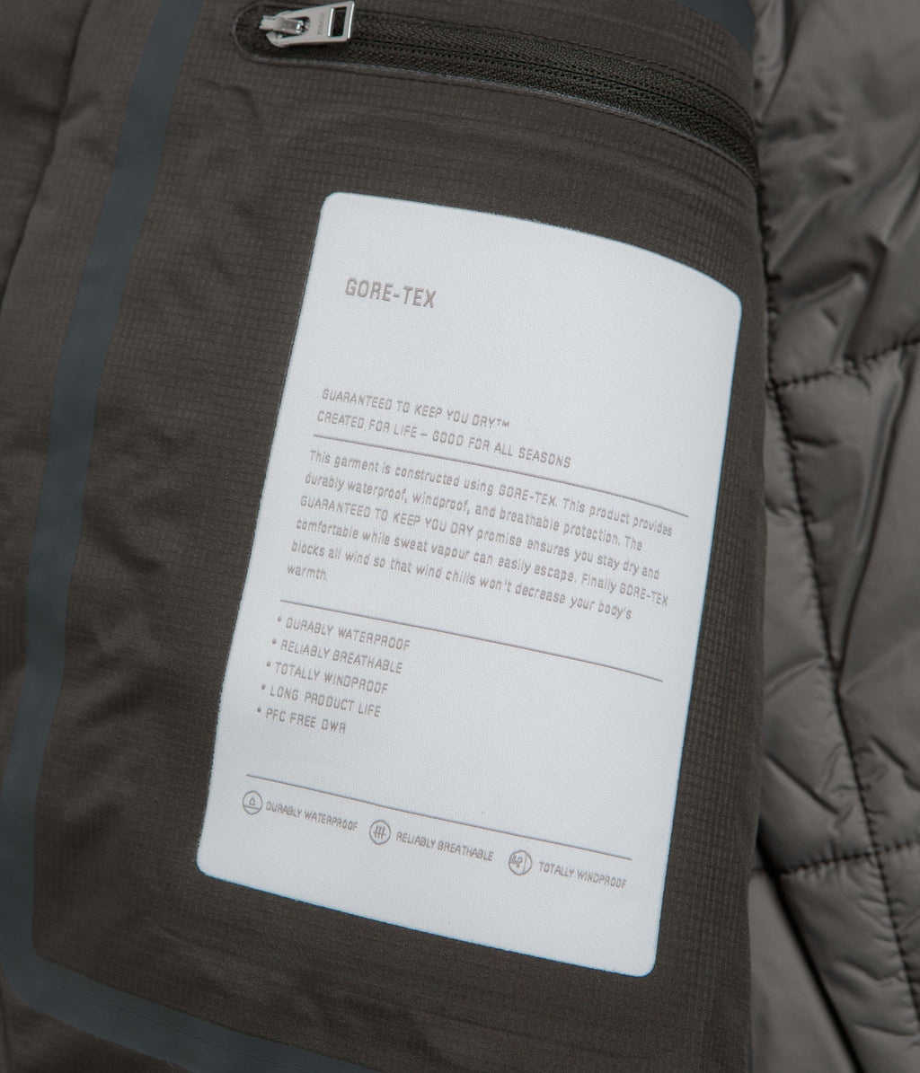 Norse Projects Fyn Gore-Tex Insulated Jacket - Olive Night