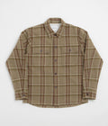 Norse Projects Hjalmer Check Overshirt - Walnut