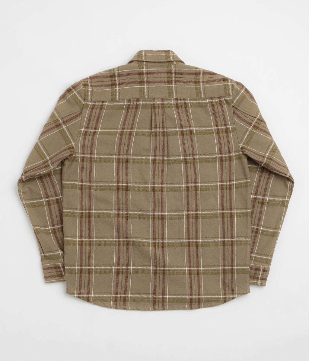 Norse Projects Hjalmer Check Overshirt - Walnut