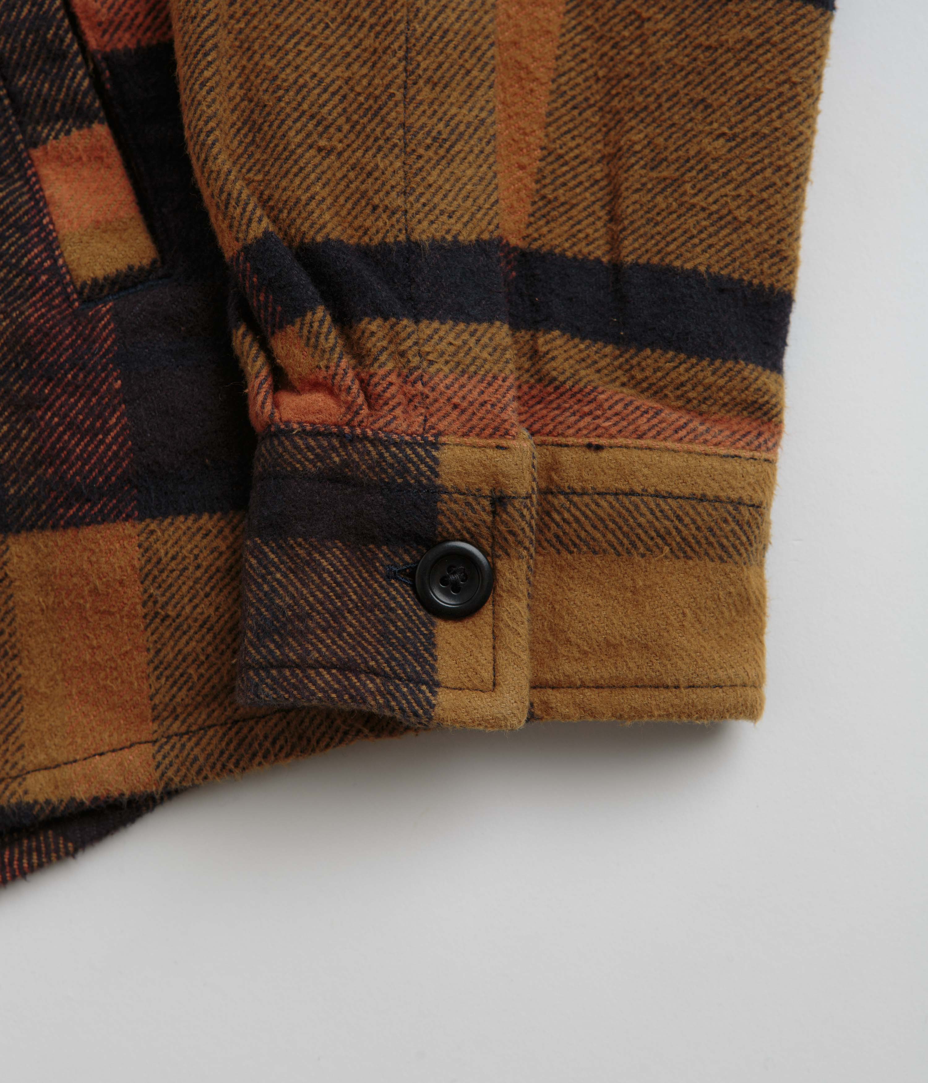 Norse Projects Julian Organic Heavy Twill Overshirt - Dark Navy