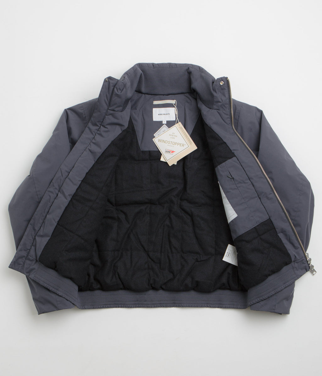 Norse Projects Kastrup Gore-Tex Bomber Jacket - Graphite