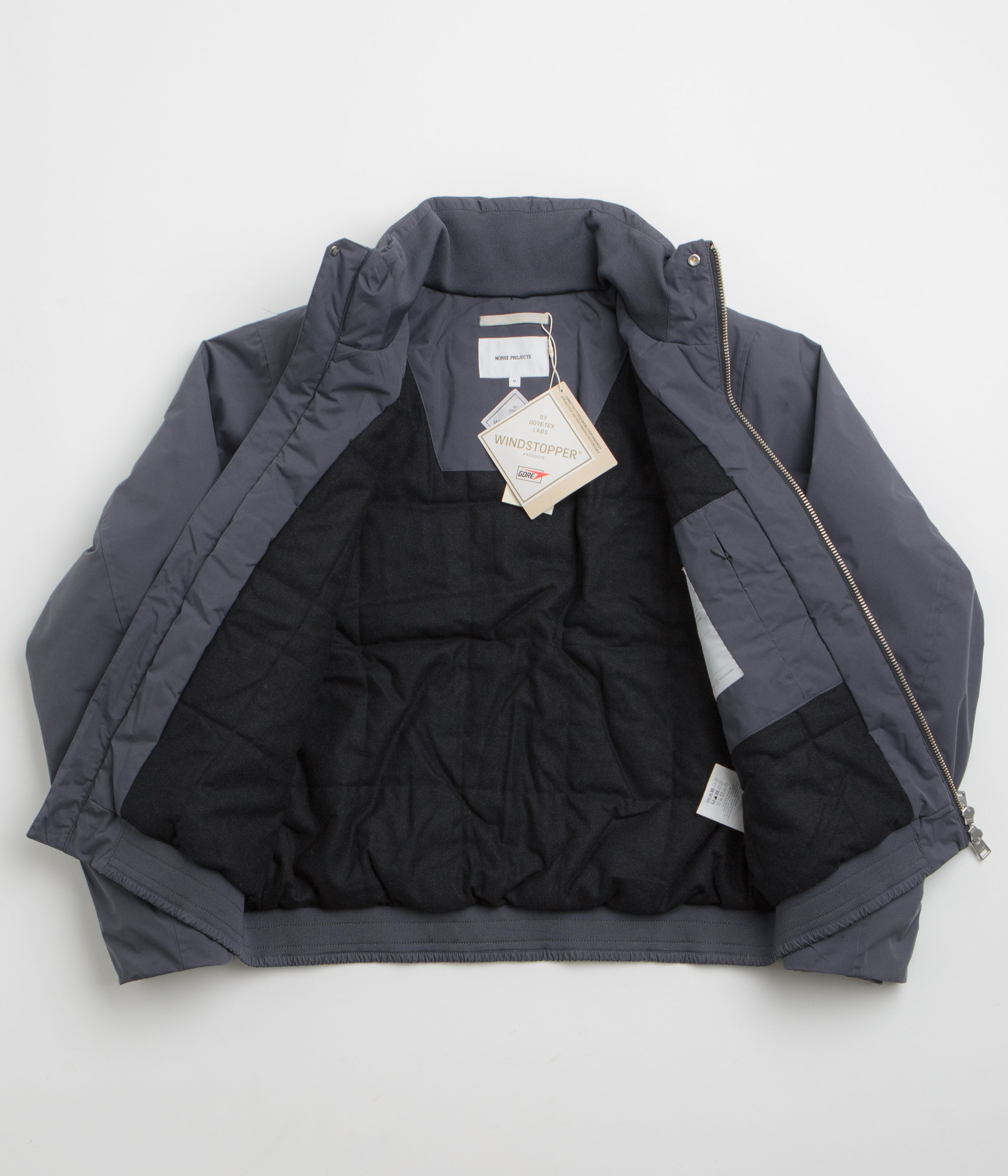 Norse Projects Kastrup Gore-Tex Bomber Jacket - Graphite
