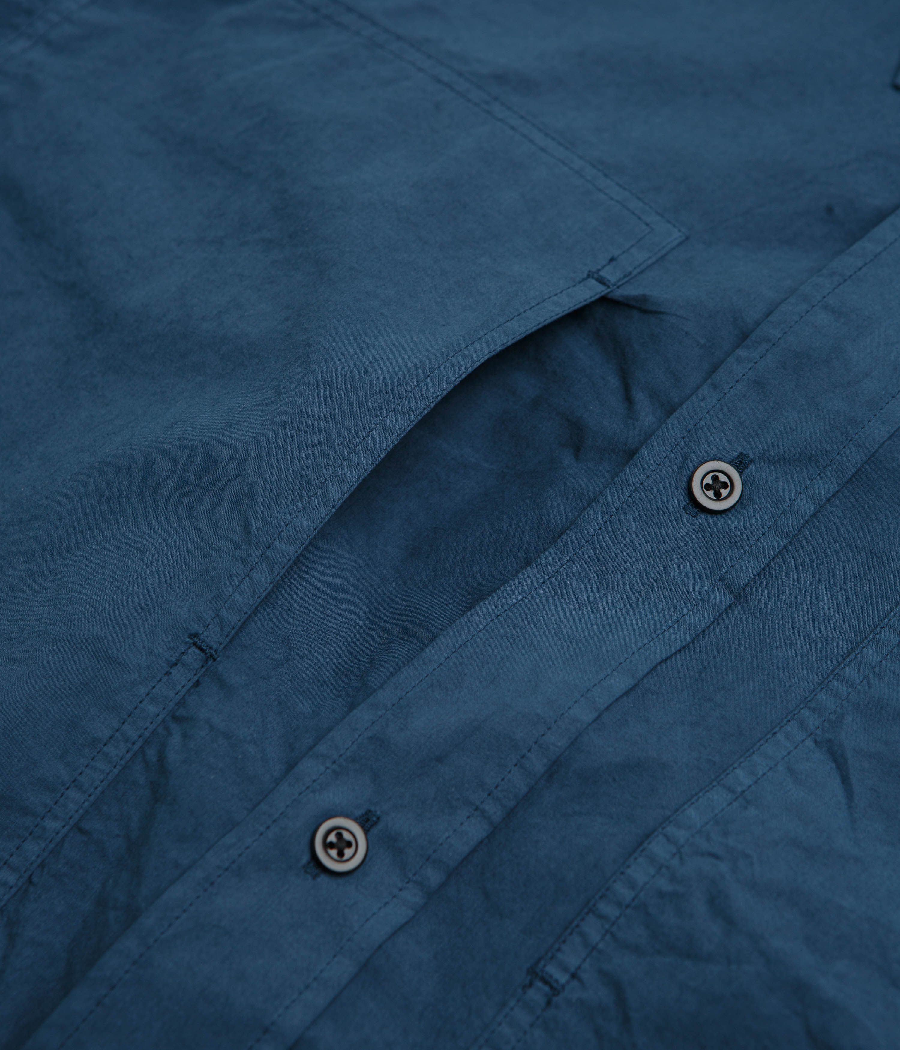 Norse Projects Ole Tencel Shirt - Estate Blue