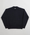 Norse Projects Storm Knit Crewneck Sweatshirt - Dark Navy