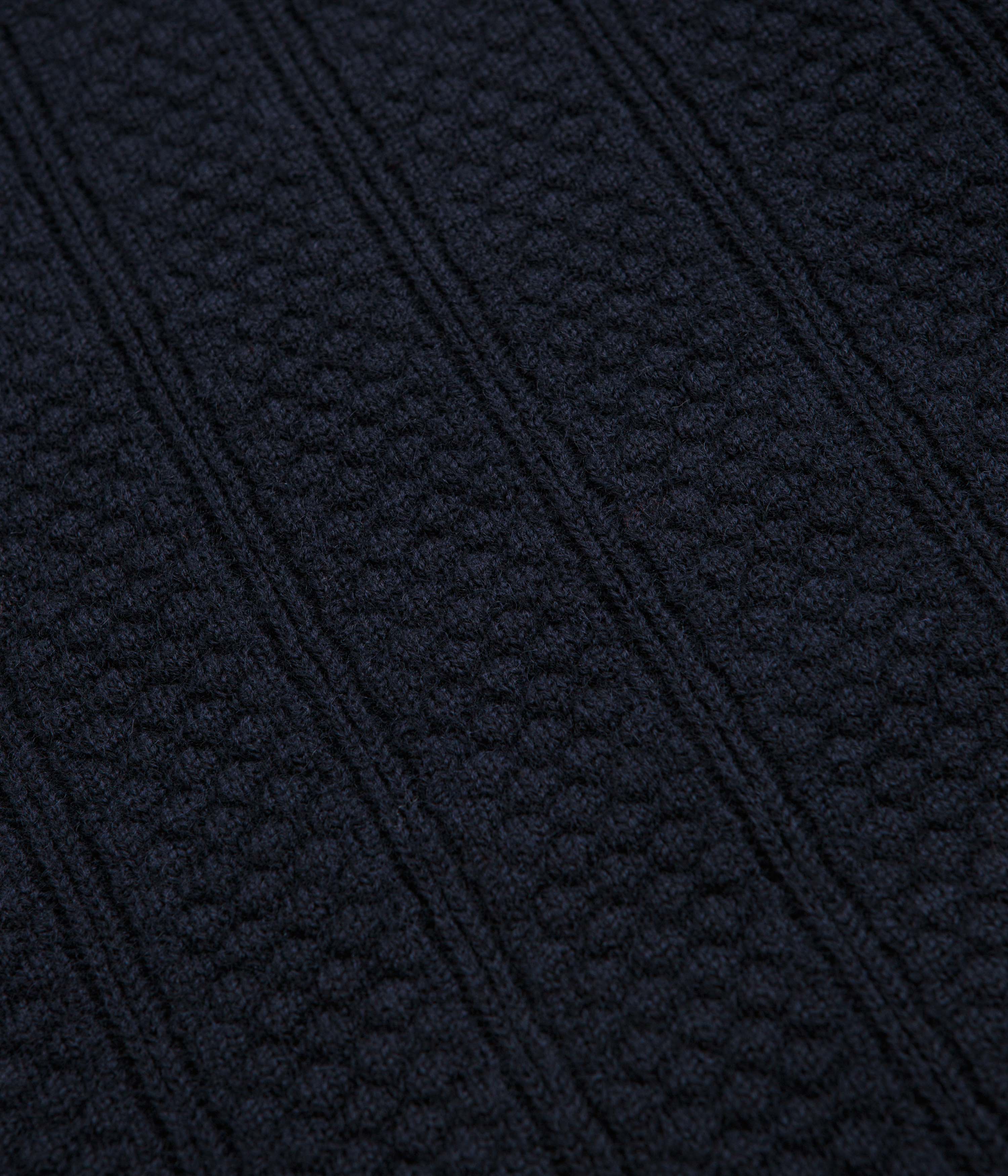 Norse Projects Storm Knit Crewneck Sweatshirt - Dark Navy