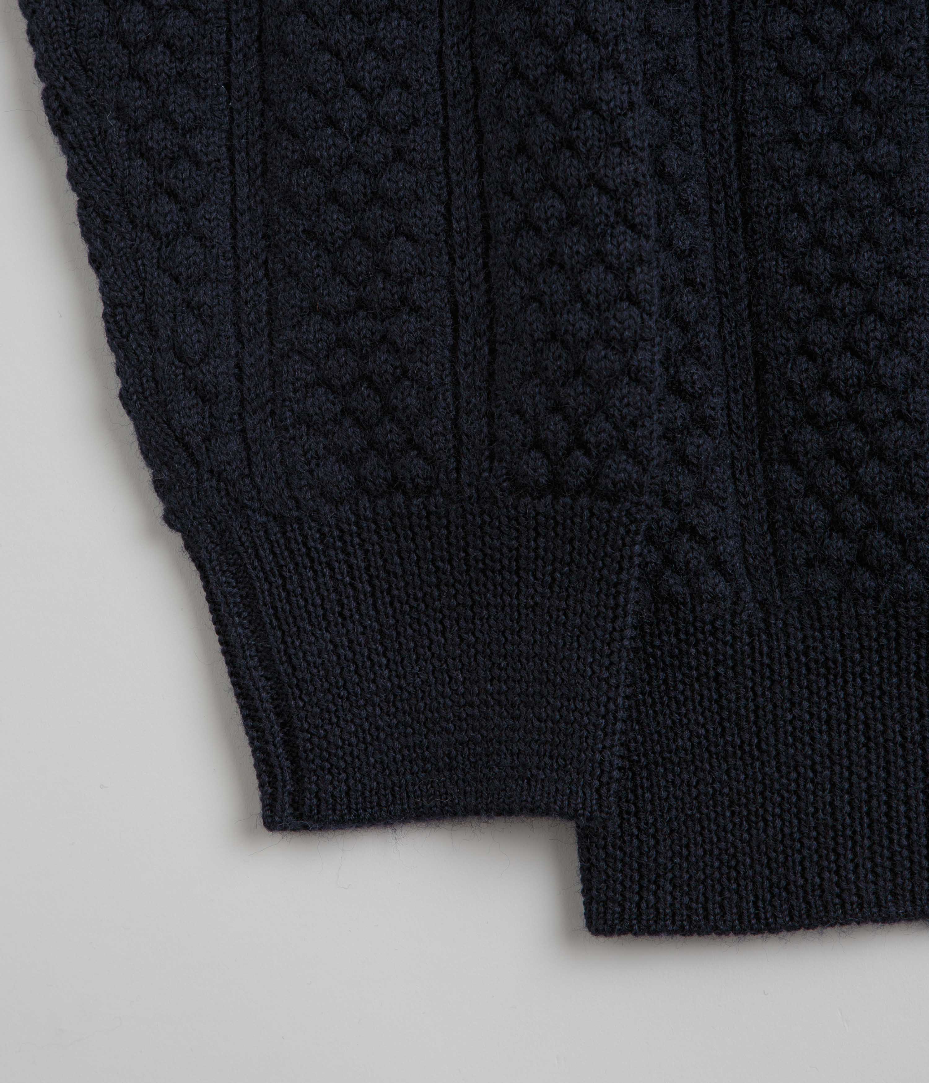 Norse Projects Storm Knit Crewneck Sweatshirt - Dark Navy