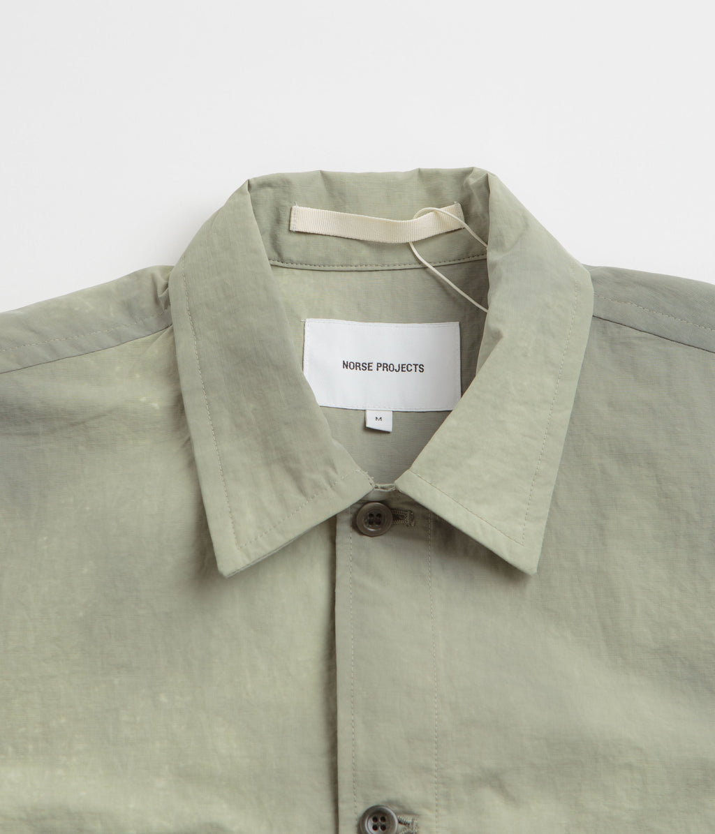 Norse Projects Ulrik Wave Dye Overshirt - Clay