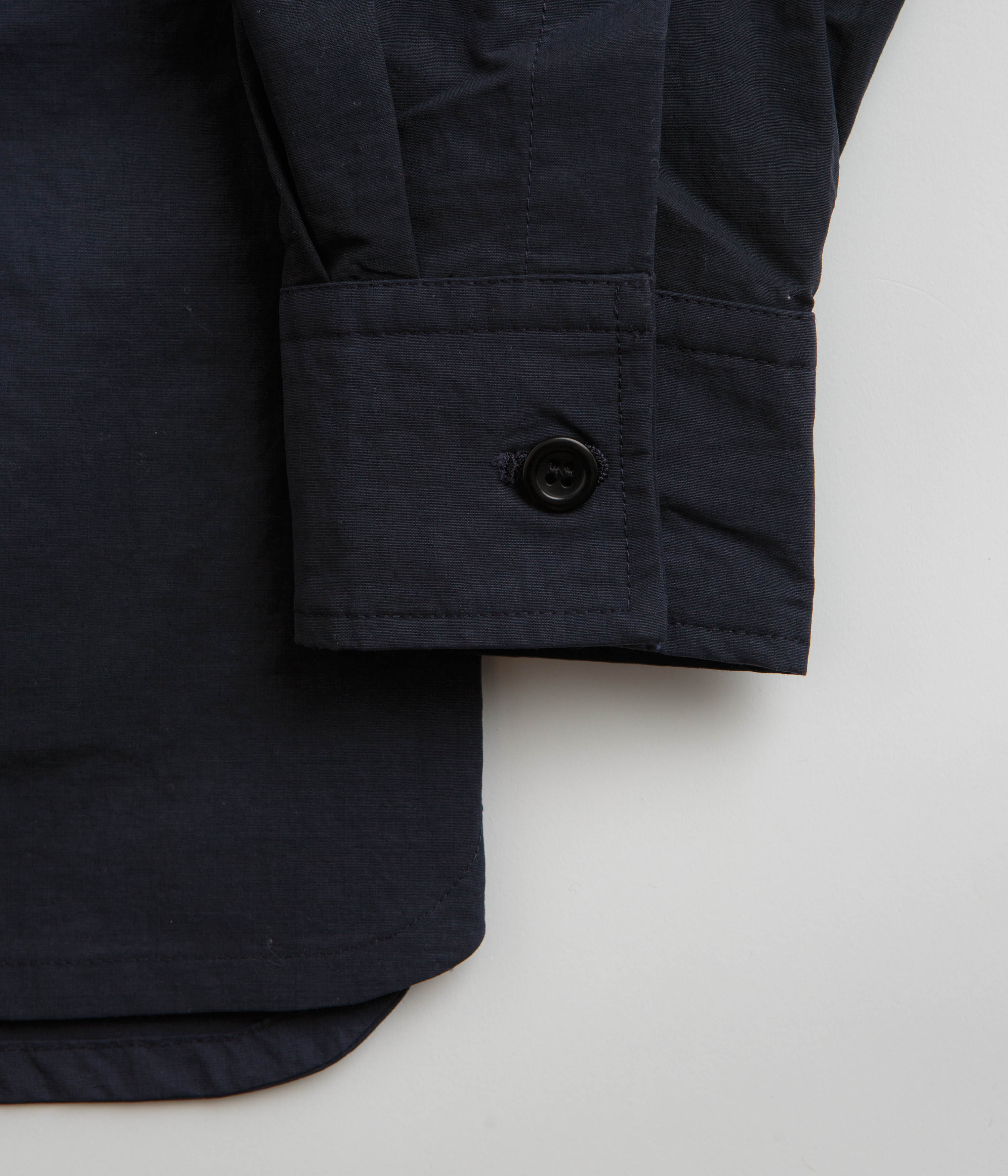Norse Projects Ulrik Wave Dye Overshirt - Dark Navy