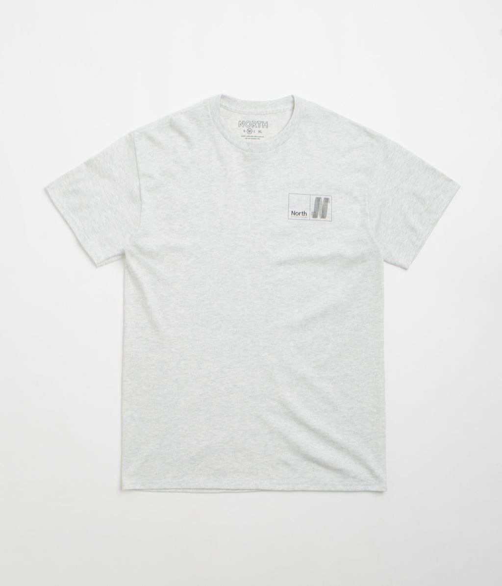 North N Logo T-Shirt - Ash / Black