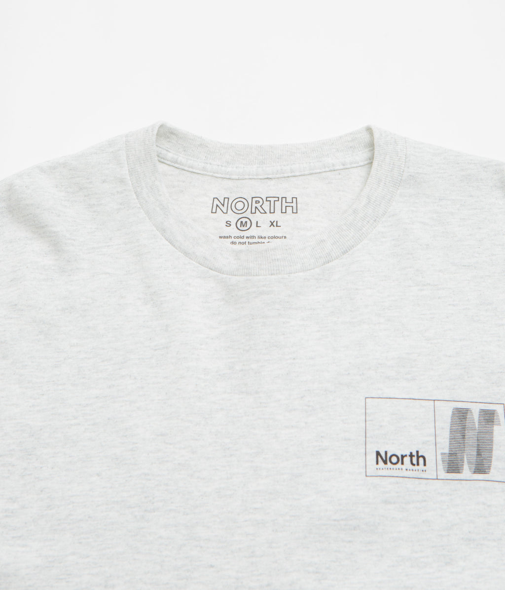 North N Logo T-Shirt - Ash / Black