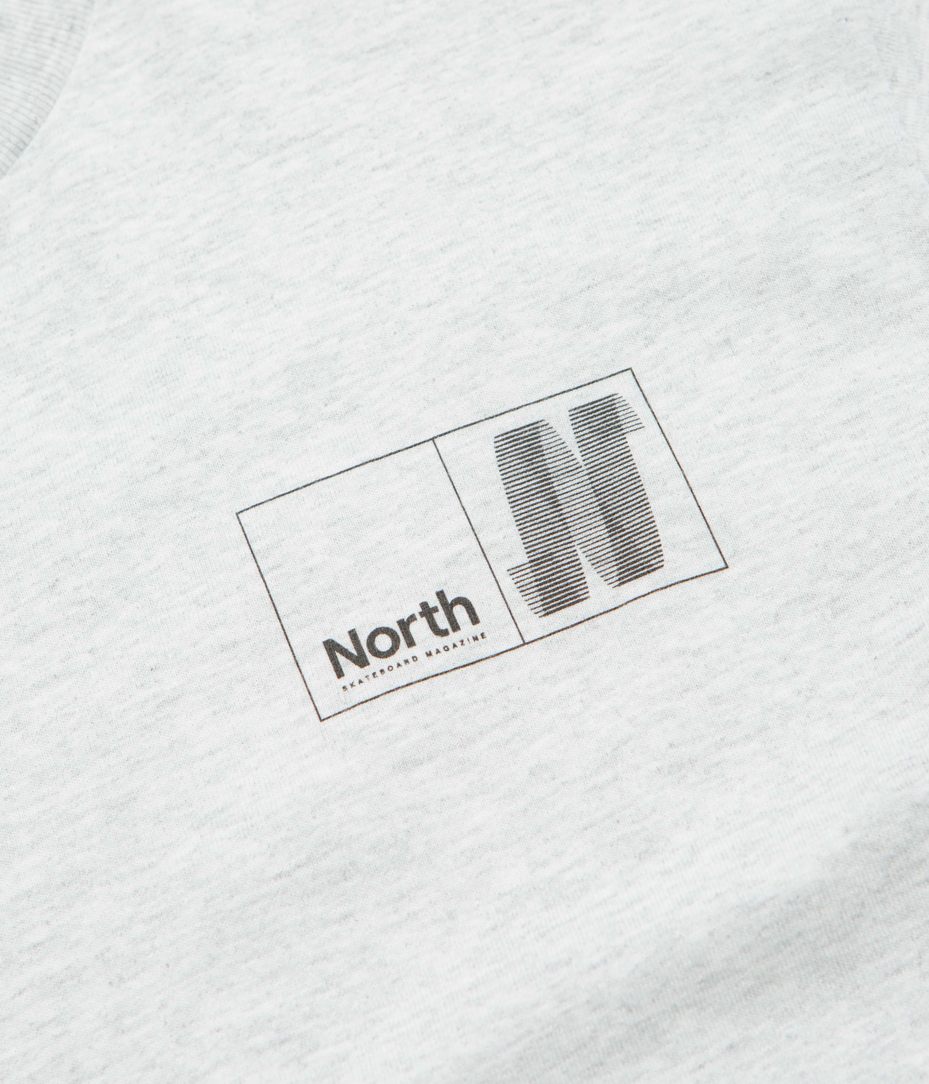 North N Logo T-Shirt - Ash / Black