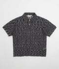 Obey Andre Polo Short Sleeve Sweatshirt - Black