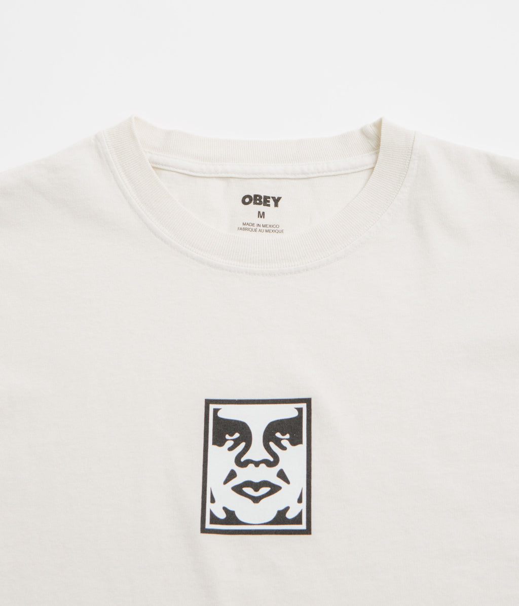 Obey Icon Face T-Shirt - Pigment Chalk