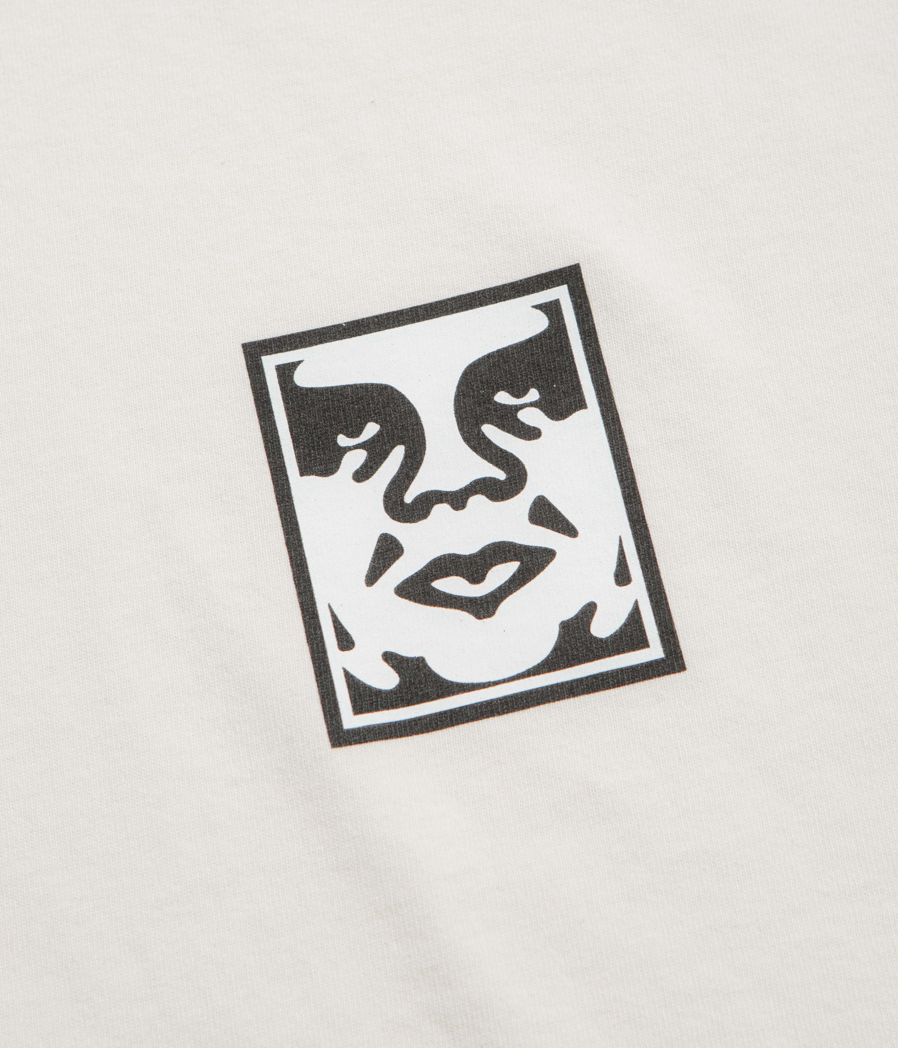 Obey Icon Face T-Shirt - Pigment Chalk