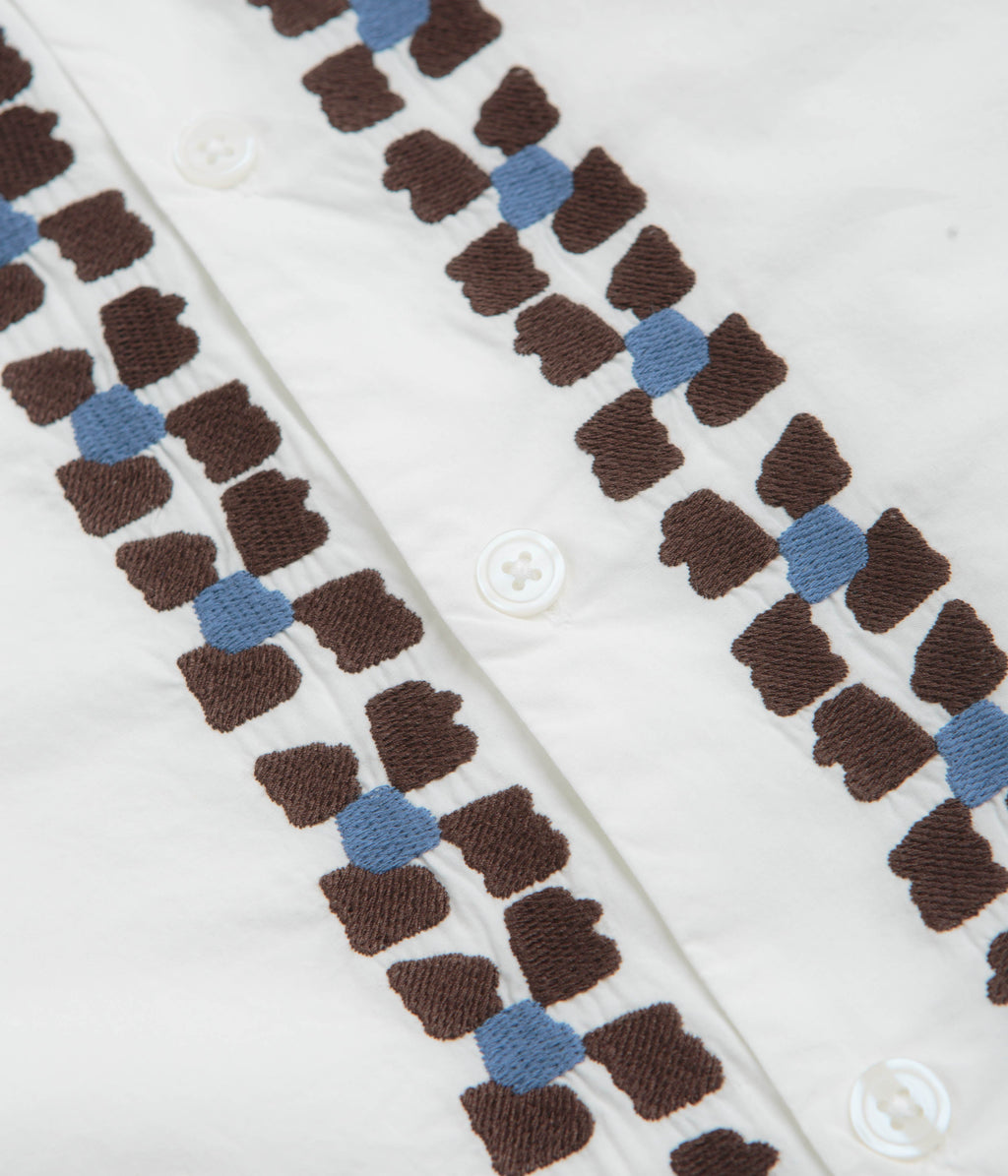Obey Ruben Short Sleeve Shirt - White Multi