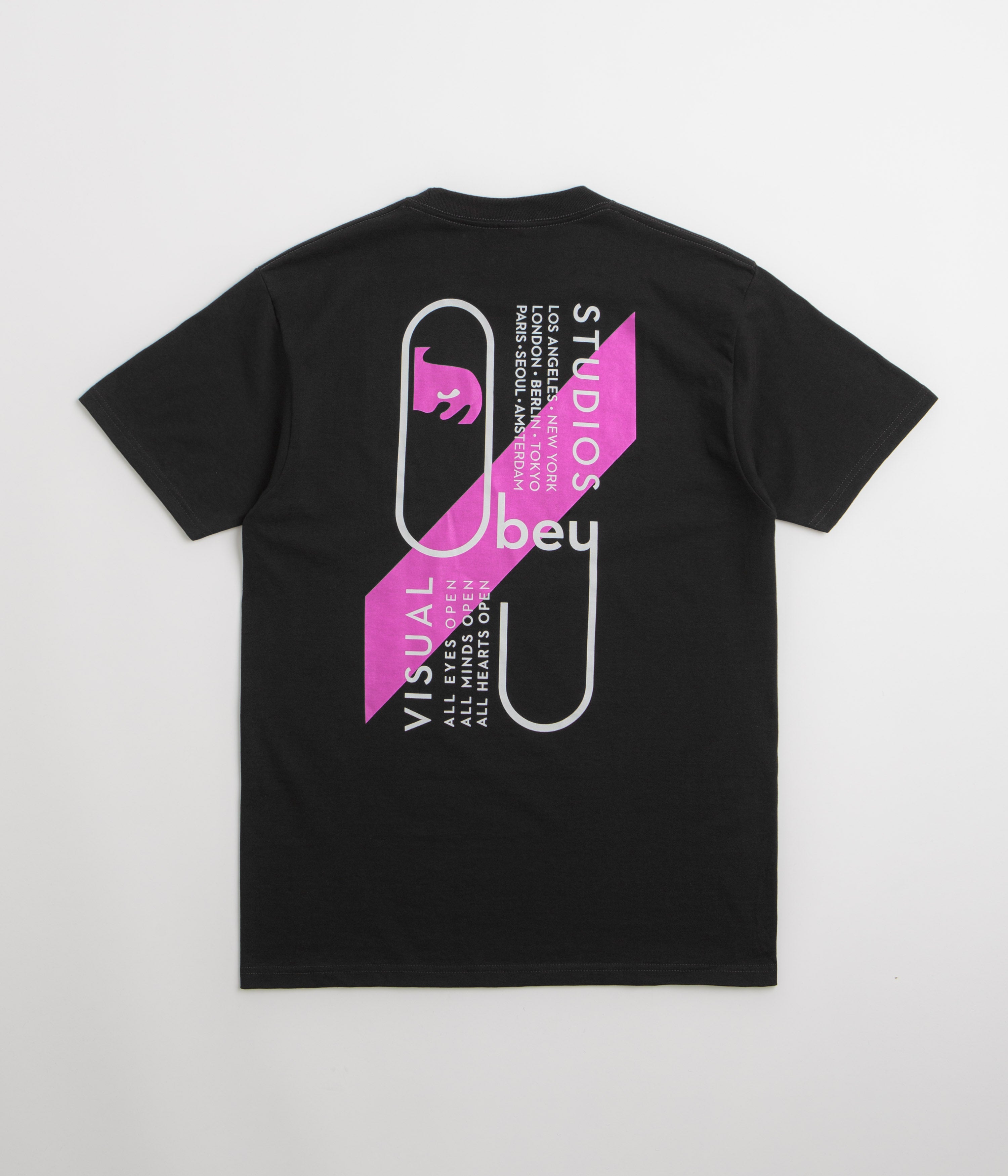 Obey Visual Studios T-Shirt - Black