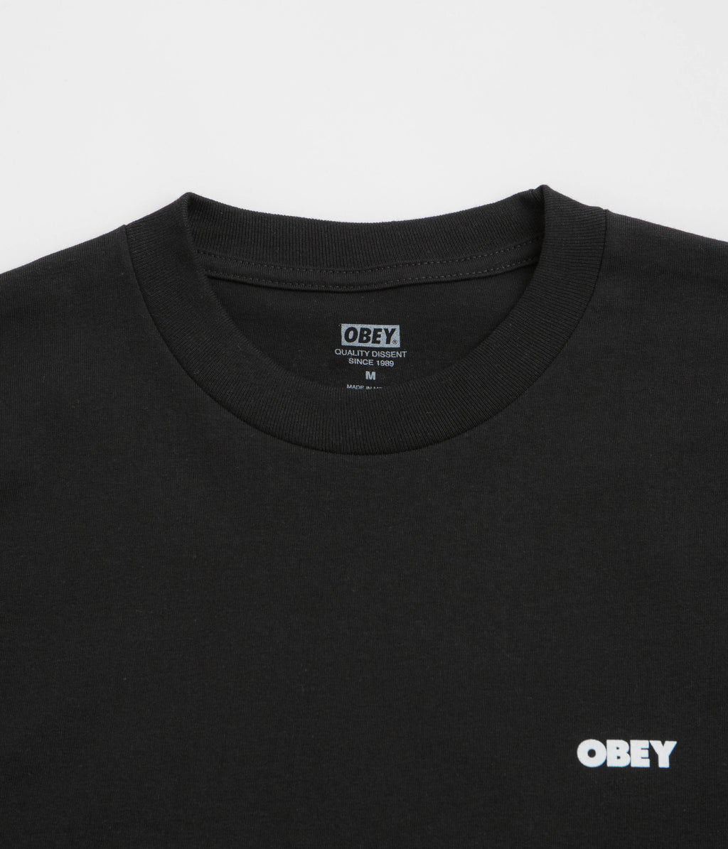 Obey Visual Studios T-Shirt - Black