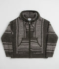 Obey Zip Up Baja Hoodie - Leaf Multi