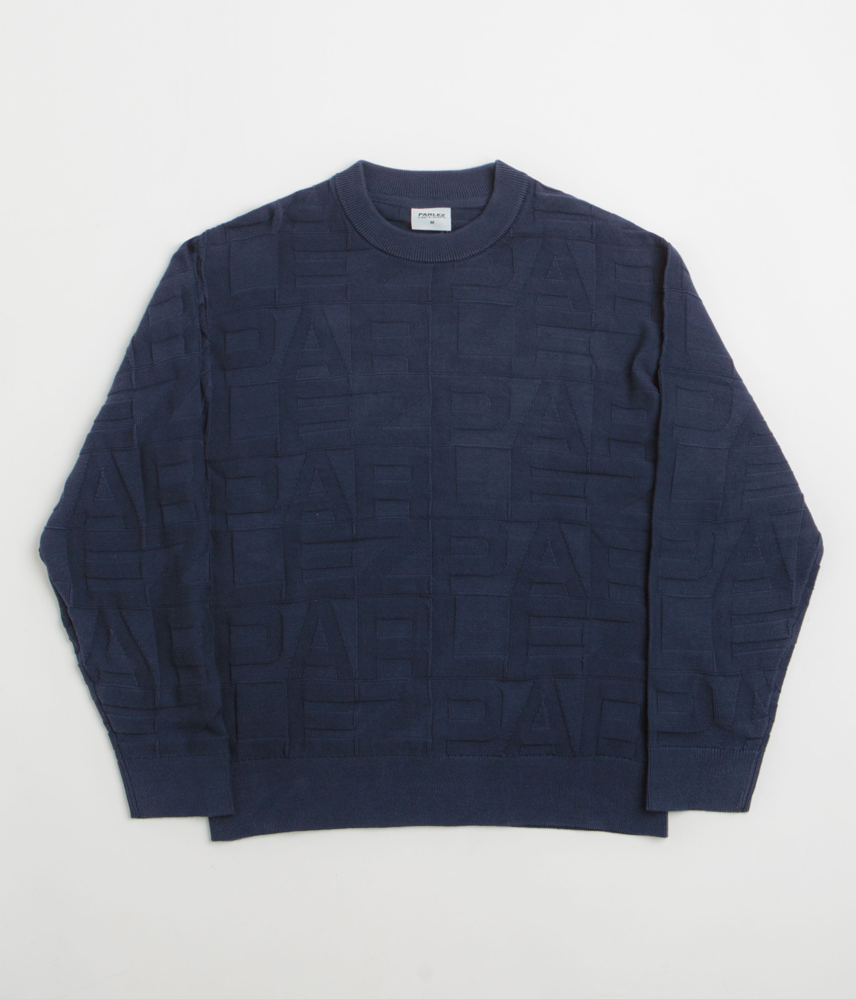 Parlez Block Crewneck Sweatshirt - Midnight