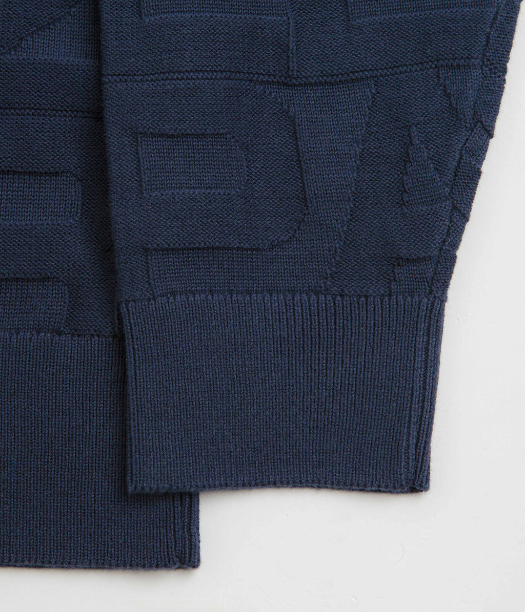 Parlez Block Crewneck Sweatshirt - Midnight