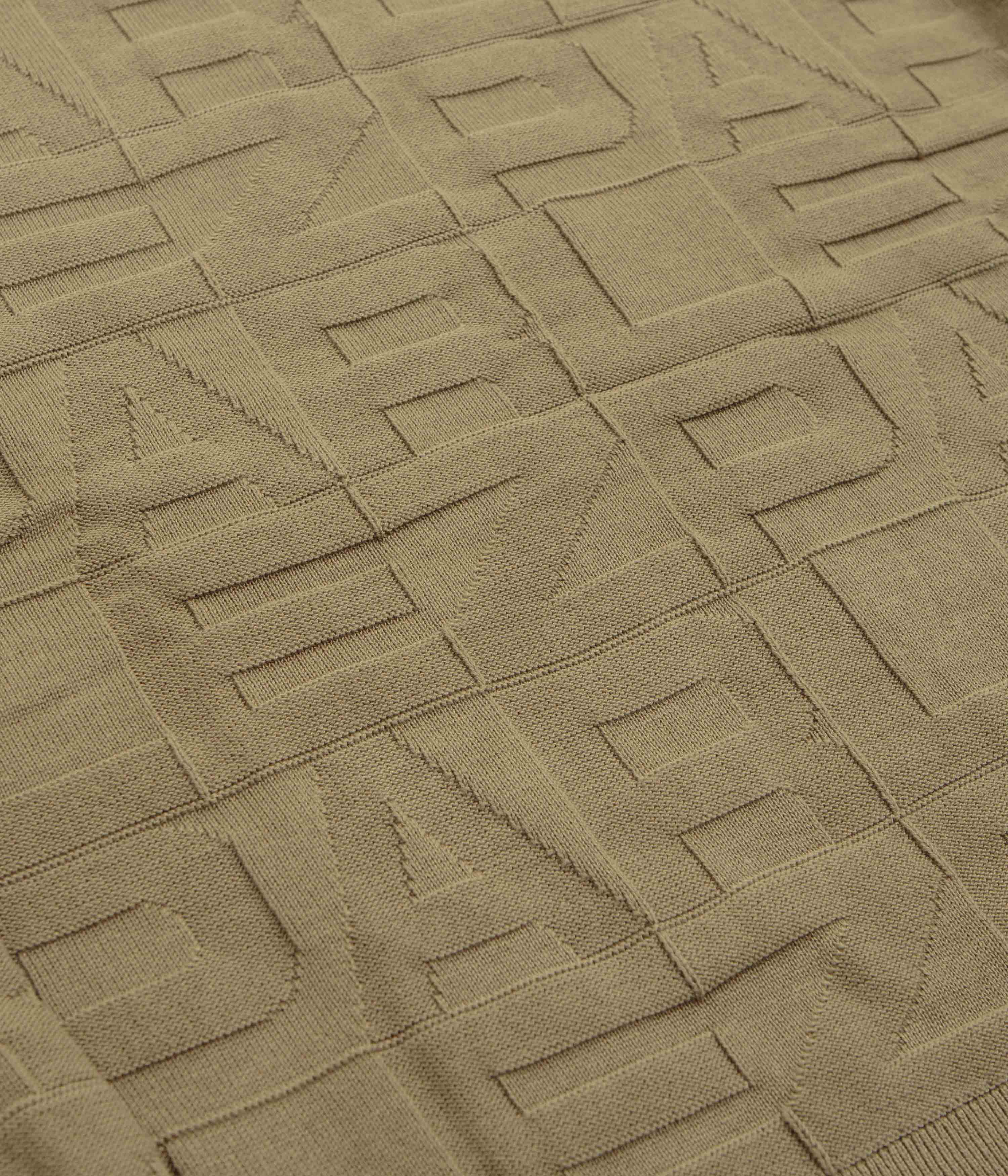 Parlez Block Crewneck Sweatshirt - Sand