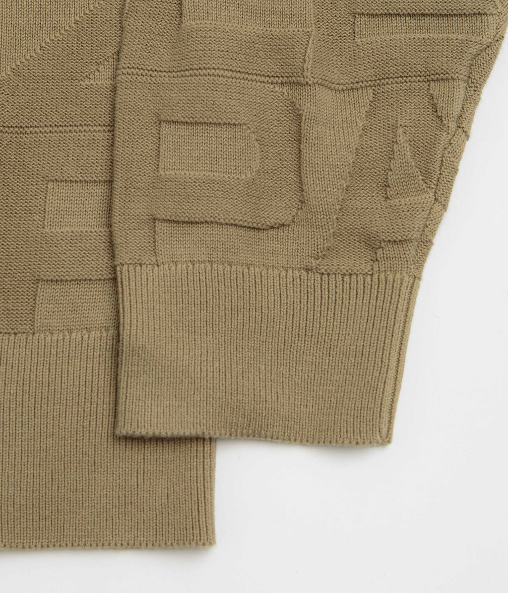 Parlez Block Crewneck Sweatshirt - Sand