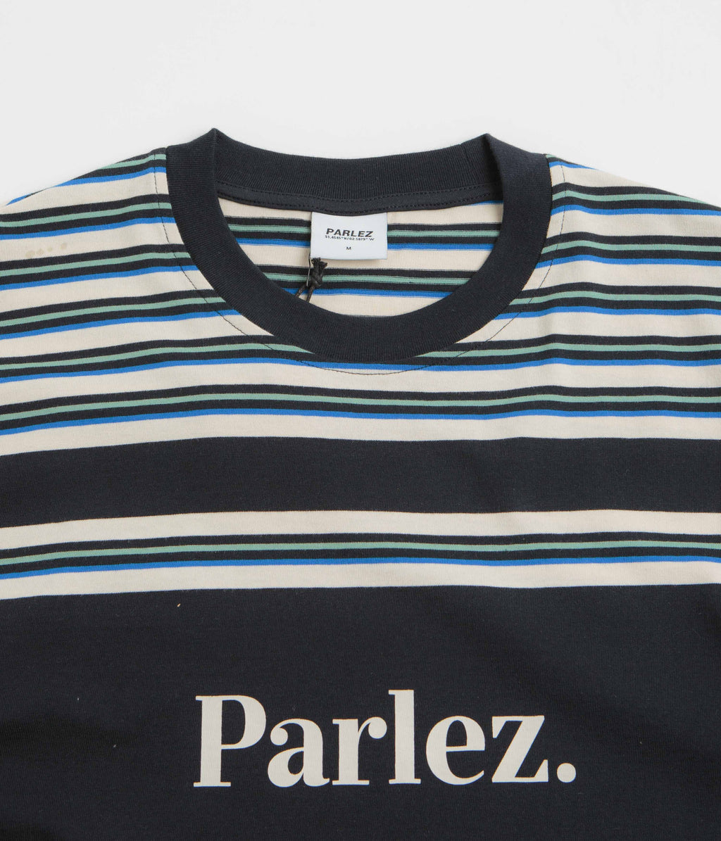 Parlez Solar YD Stripe T-Shirt - Midnight