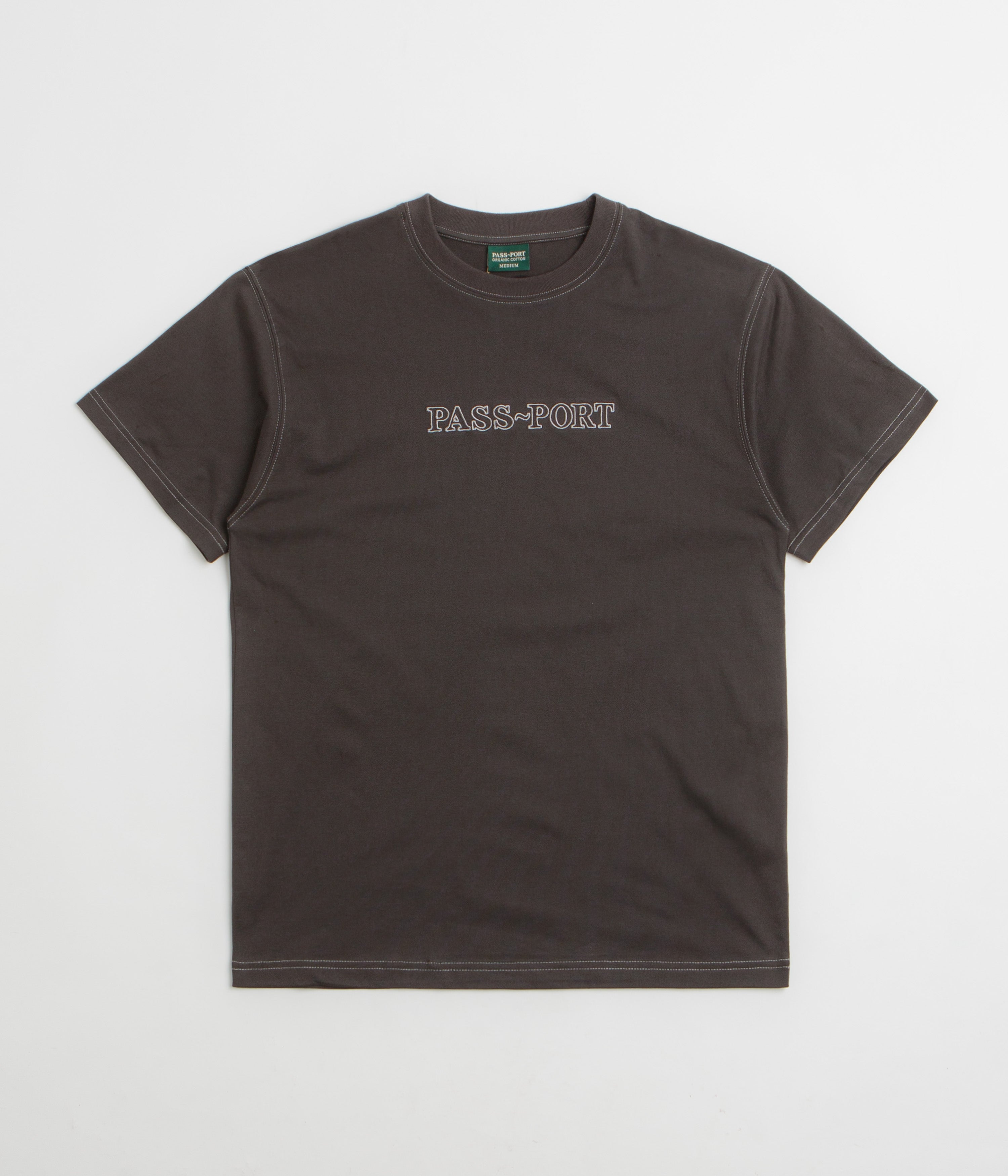 Pass Port Official Organic T-Shirt - Vintage Black