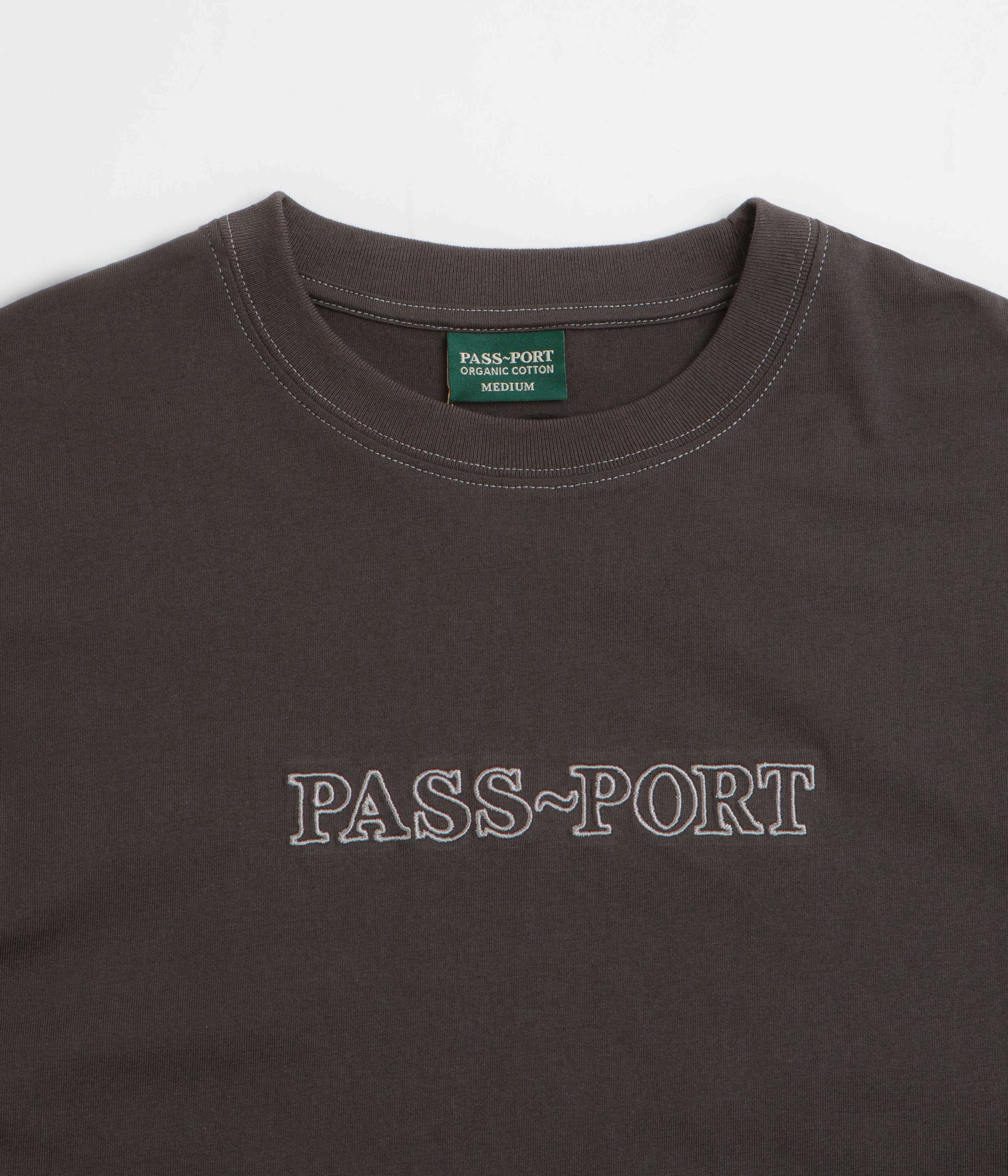 Pass Port Official Organic T-Shirt - Vintage Black