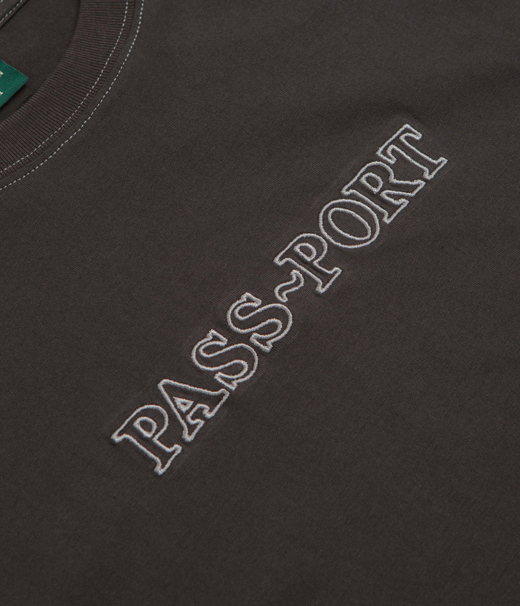 Pass Port Official Organic T-Shirt - Vintage Black