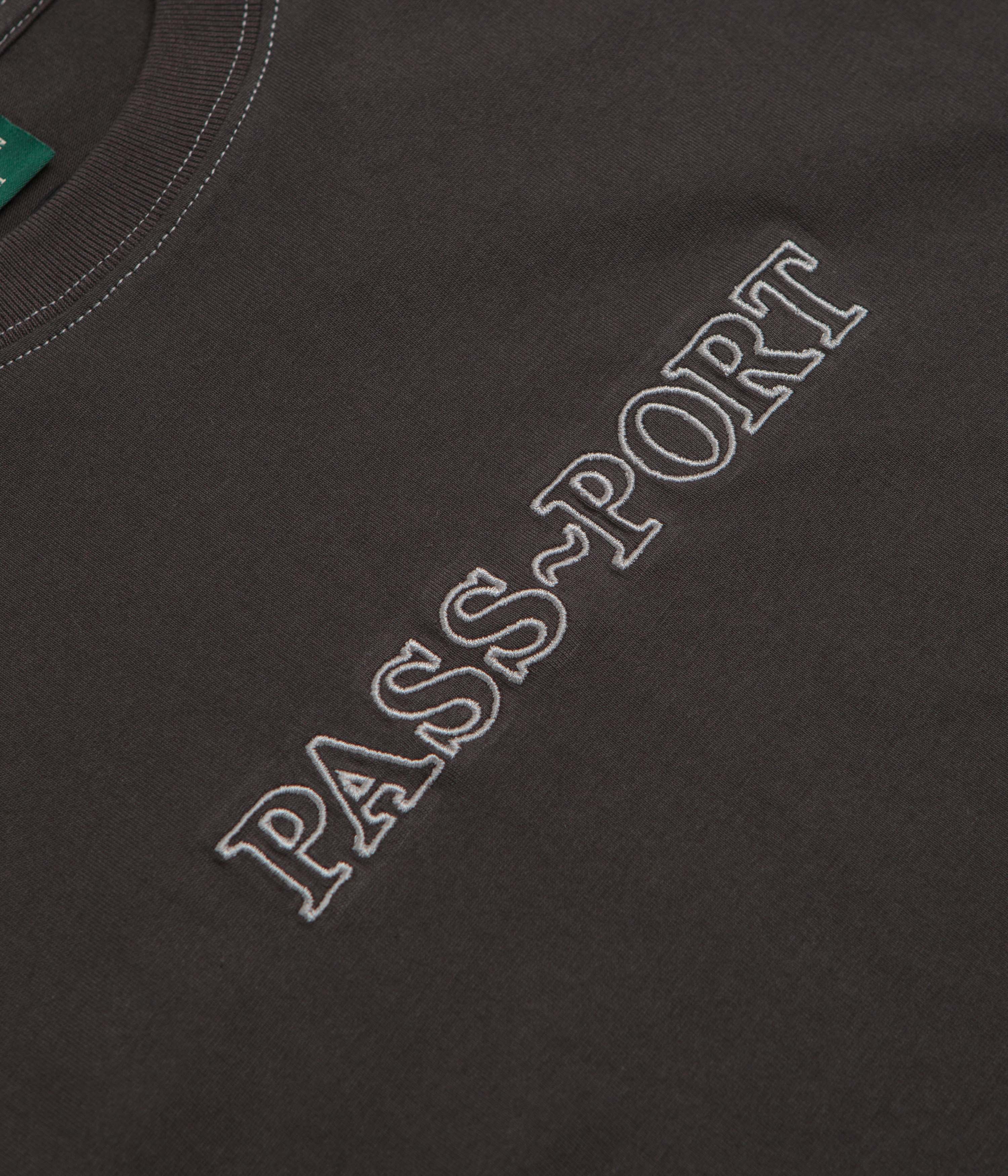 Pass Port Official Organic T-Shirt - Vintage Black