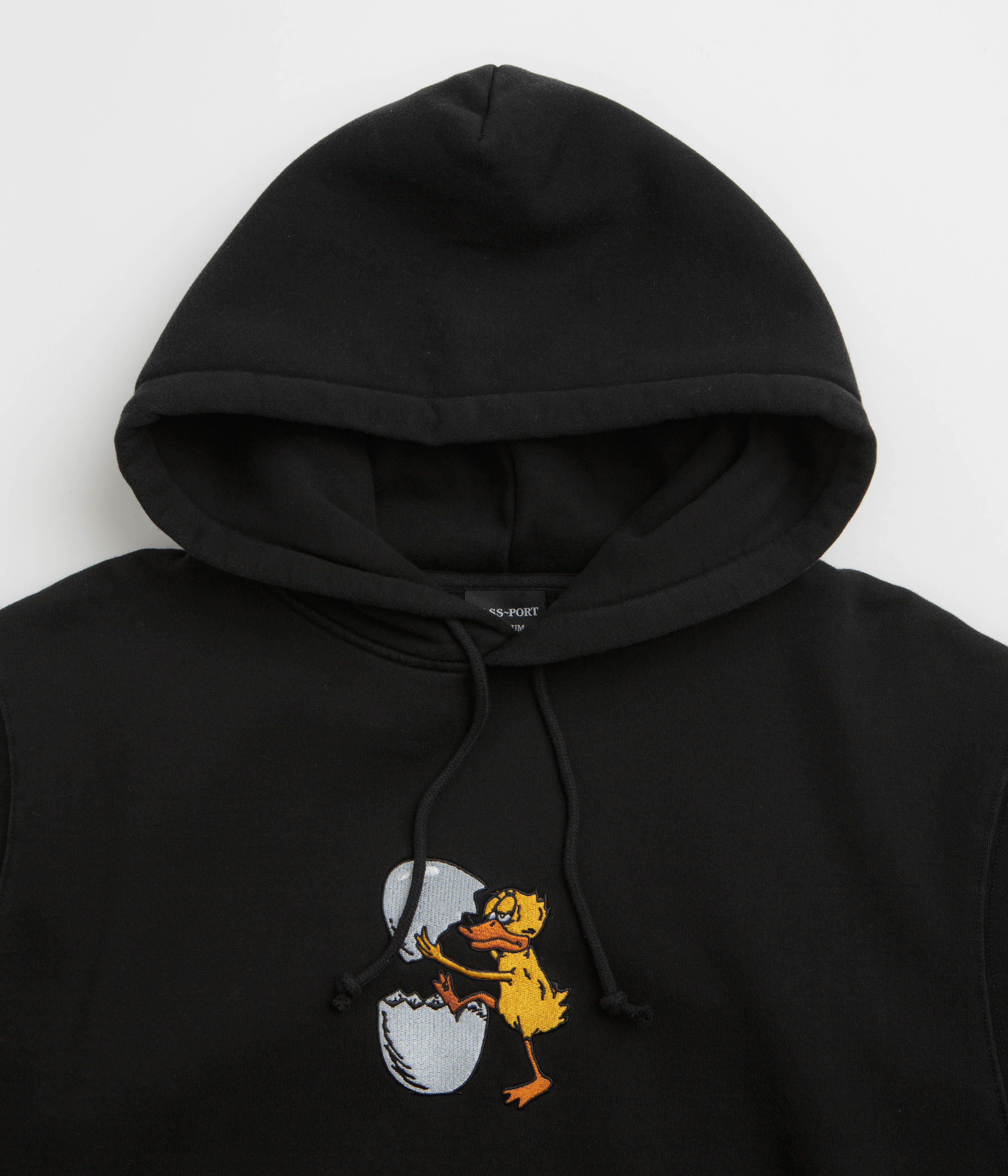 Pass Port Over It Hoodie - Washed Black