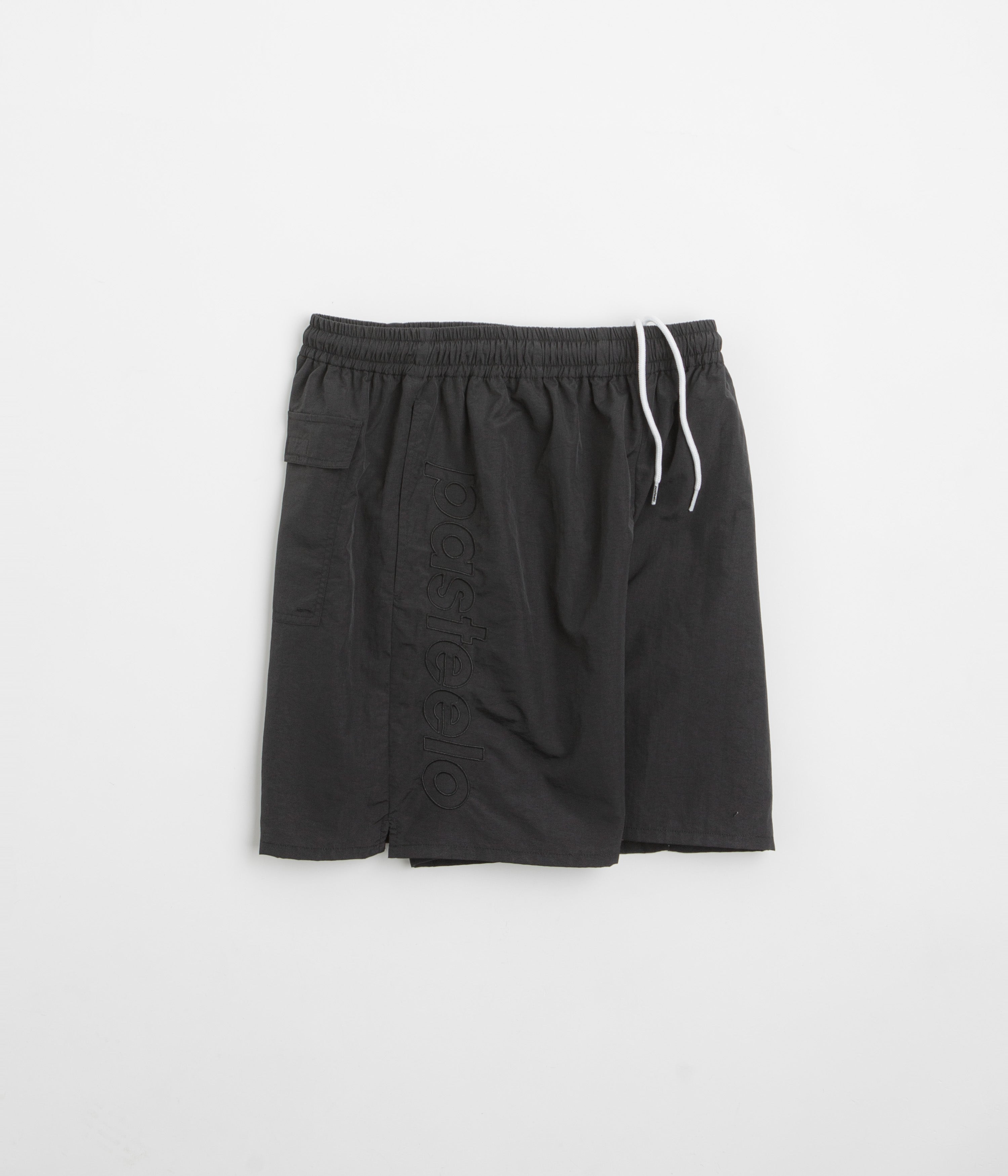Pasteelo Script Active Shorts - Black