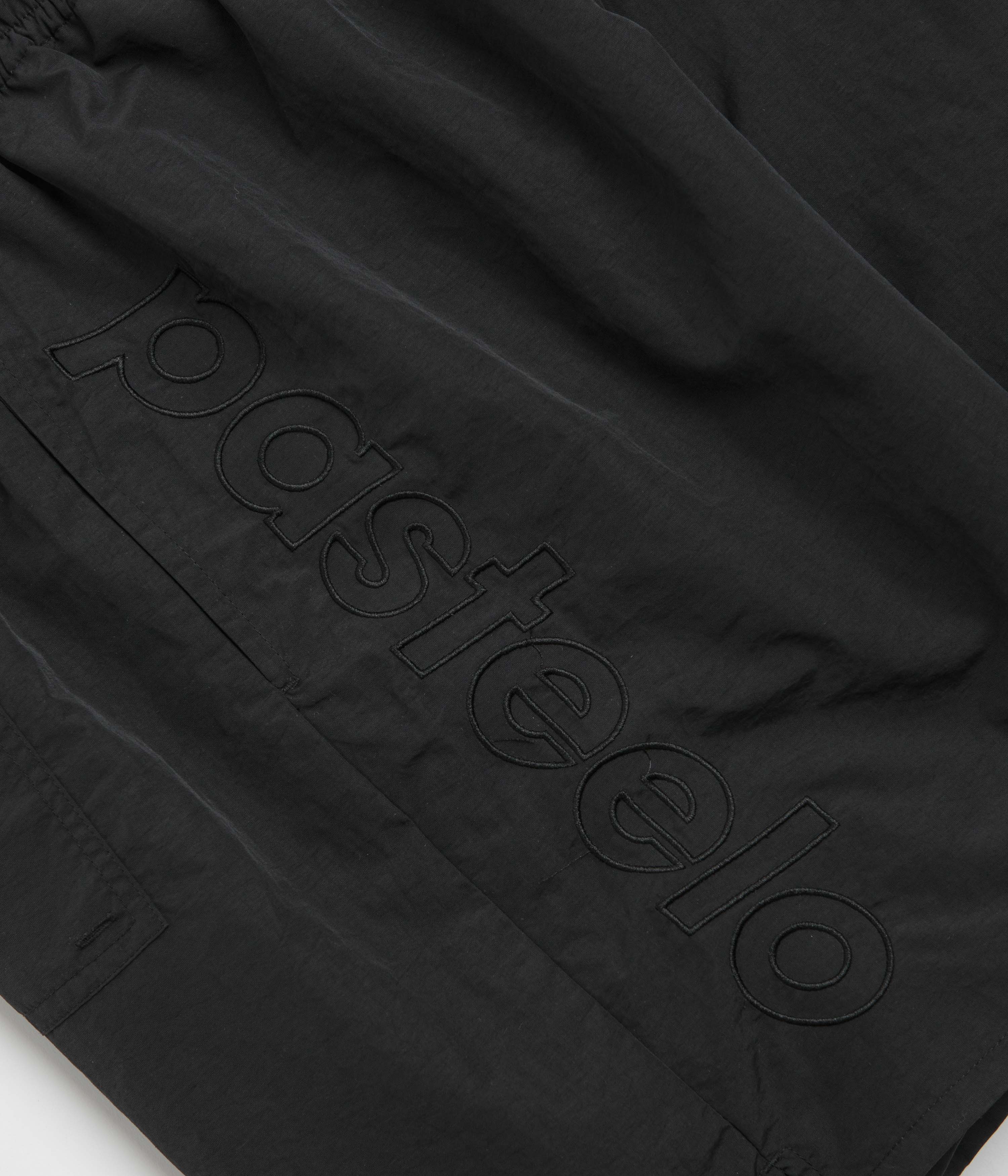 Pasteelo Script Active Shorts - Black