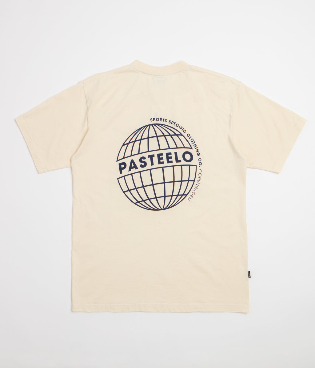 Pasteelo Sphere Grid T-Shirt - Cream
