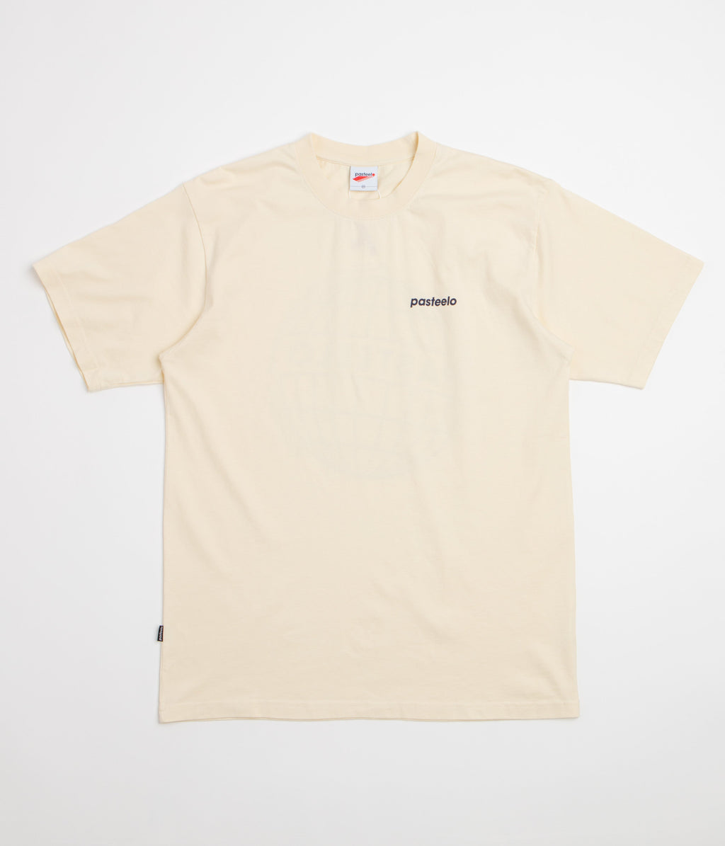 Pasteelo Sphere Grid T-Shirt - Cream