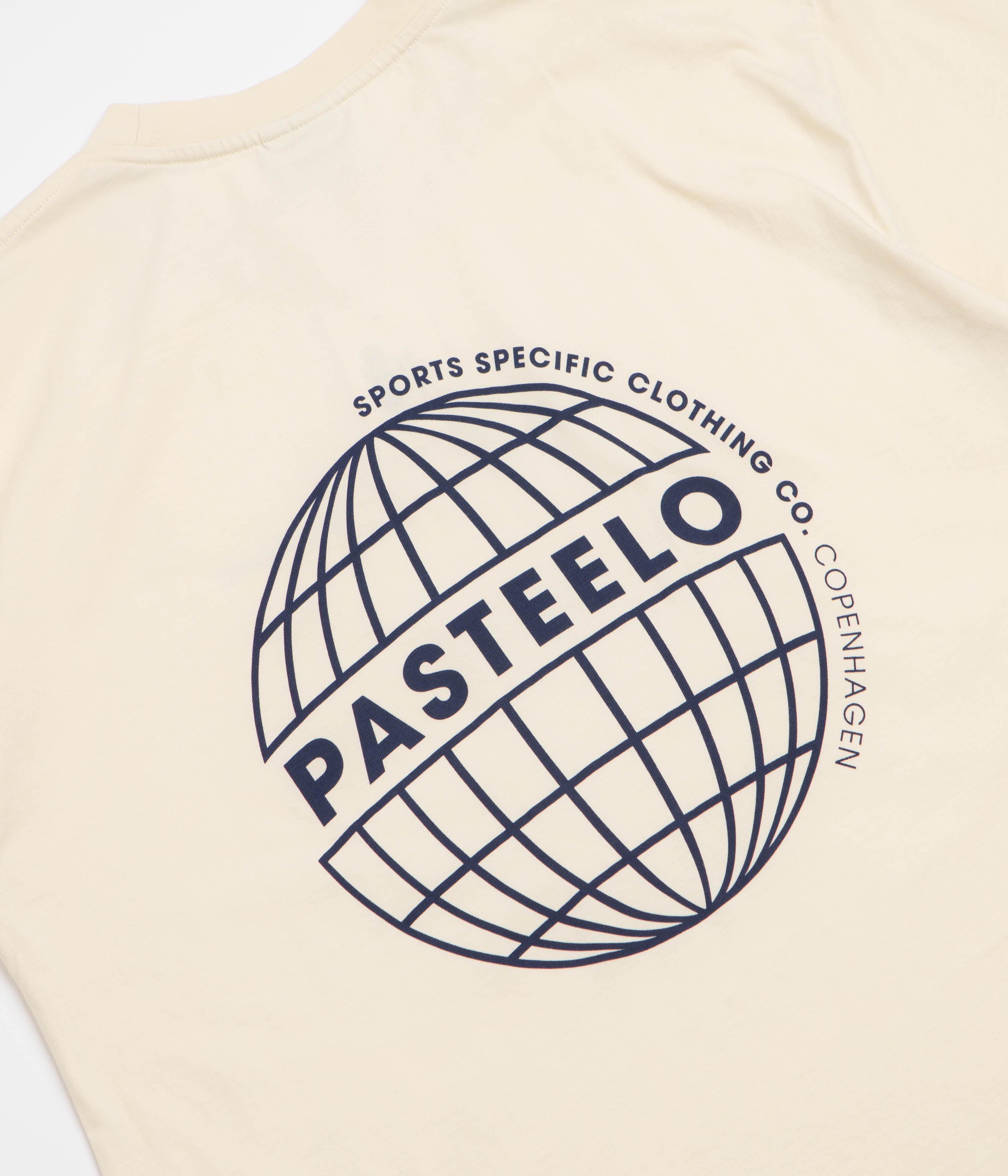 Pasteelo Sphere Grid T-Shirt - Cream