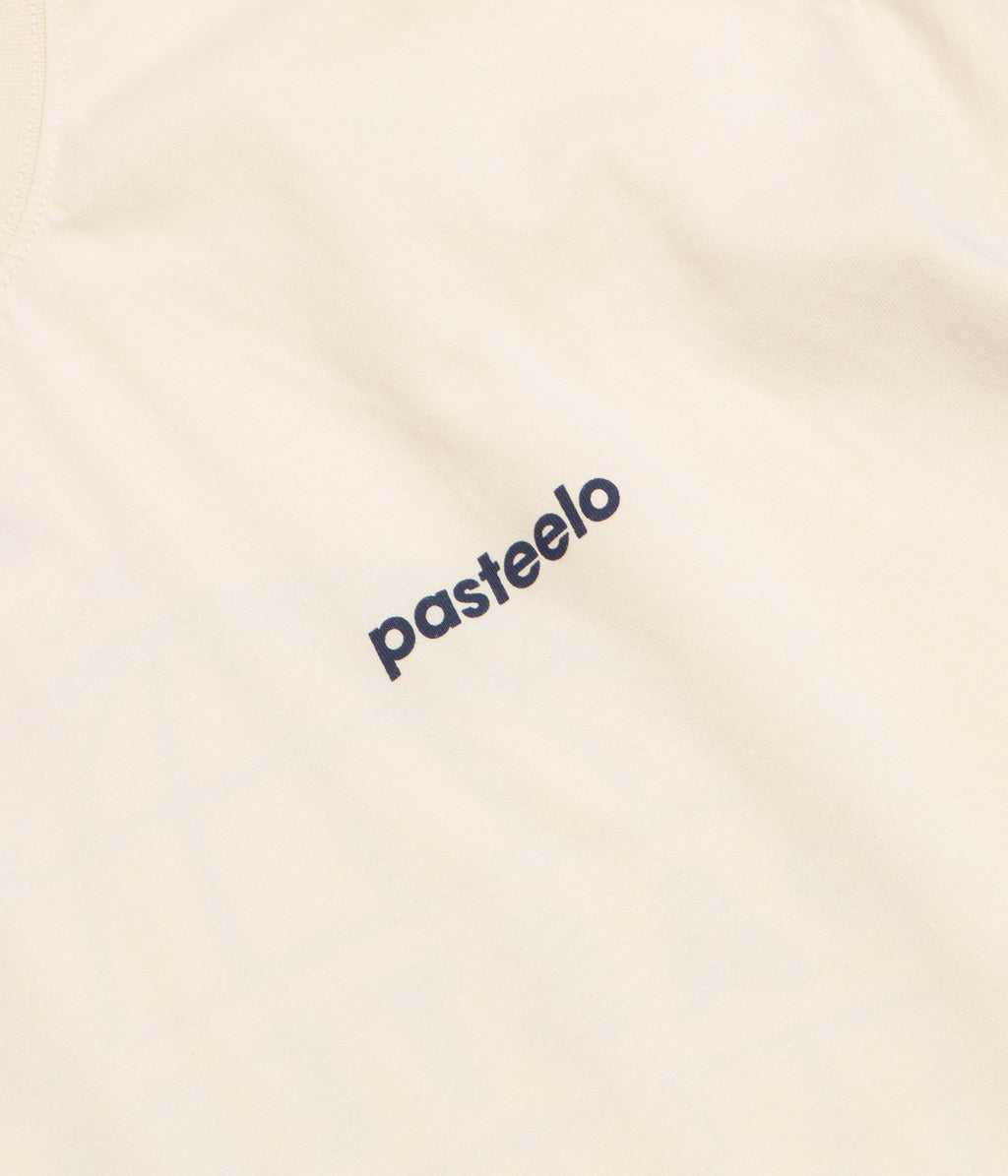 Pasteelo Sphere Grid T-Shirt - Cream